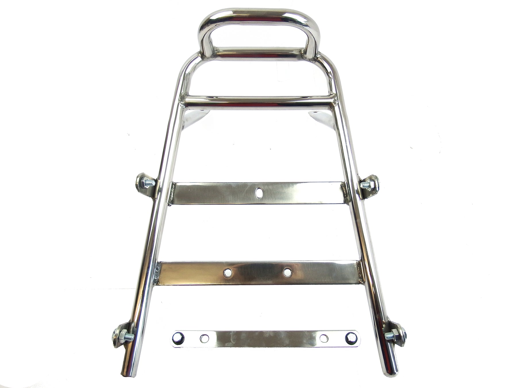 Vespa T5 Mk 1 Twisted Flip Flop Flip Over Backrest - Stainless Steel