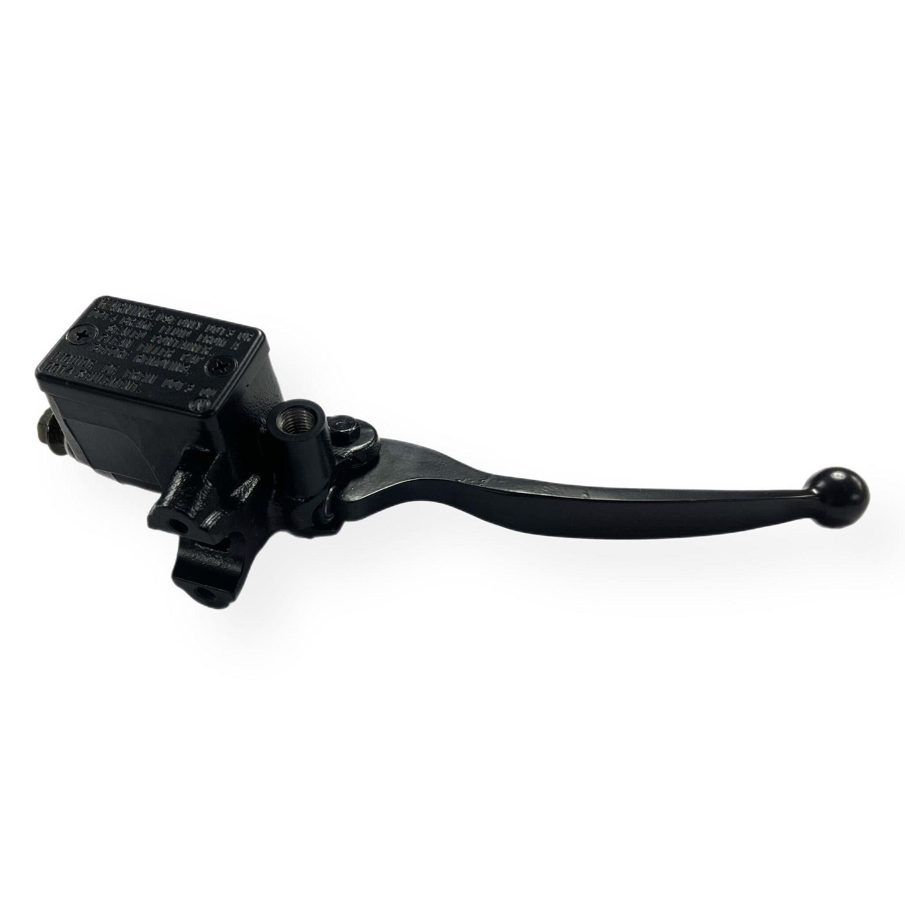 Vespa Lambretta Nissin Unmodifed Handlebar Master Cylinder with Lever - Black