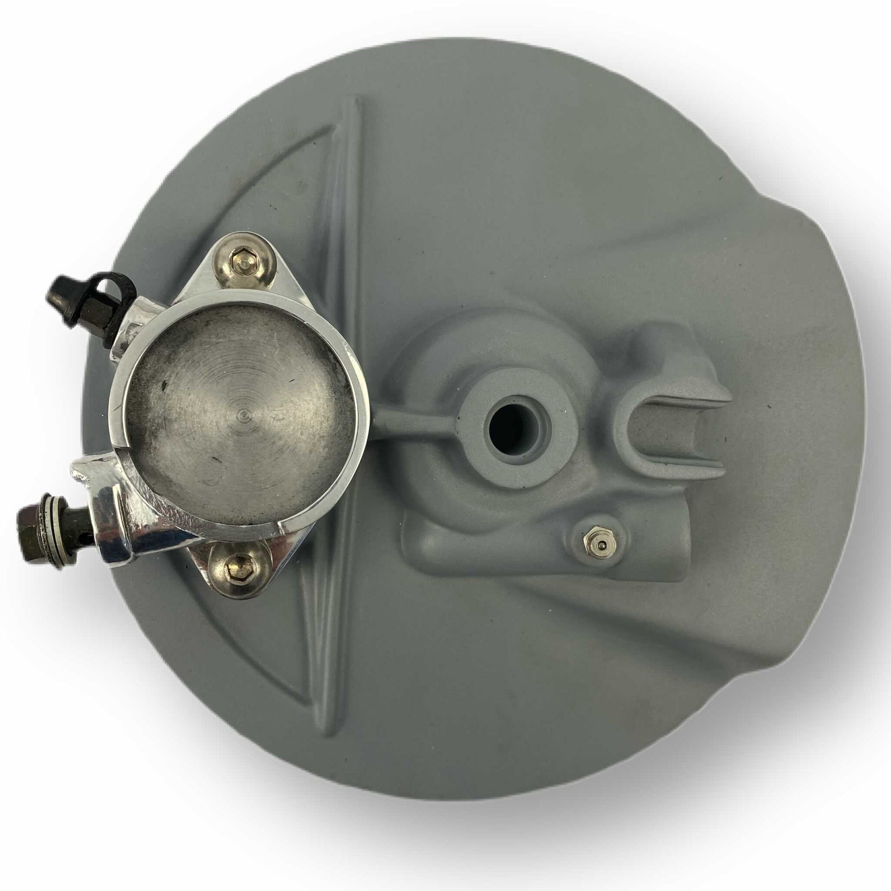 Lambretta Series 1 2 3 Li GP SX TV Hydraulic Inboard Backplate and Caliper - Drum Hub Links