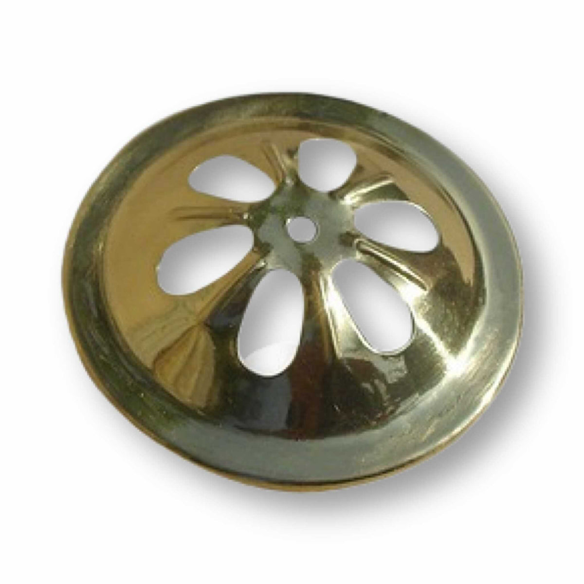 Vespa Horn Cover - Polished Brass