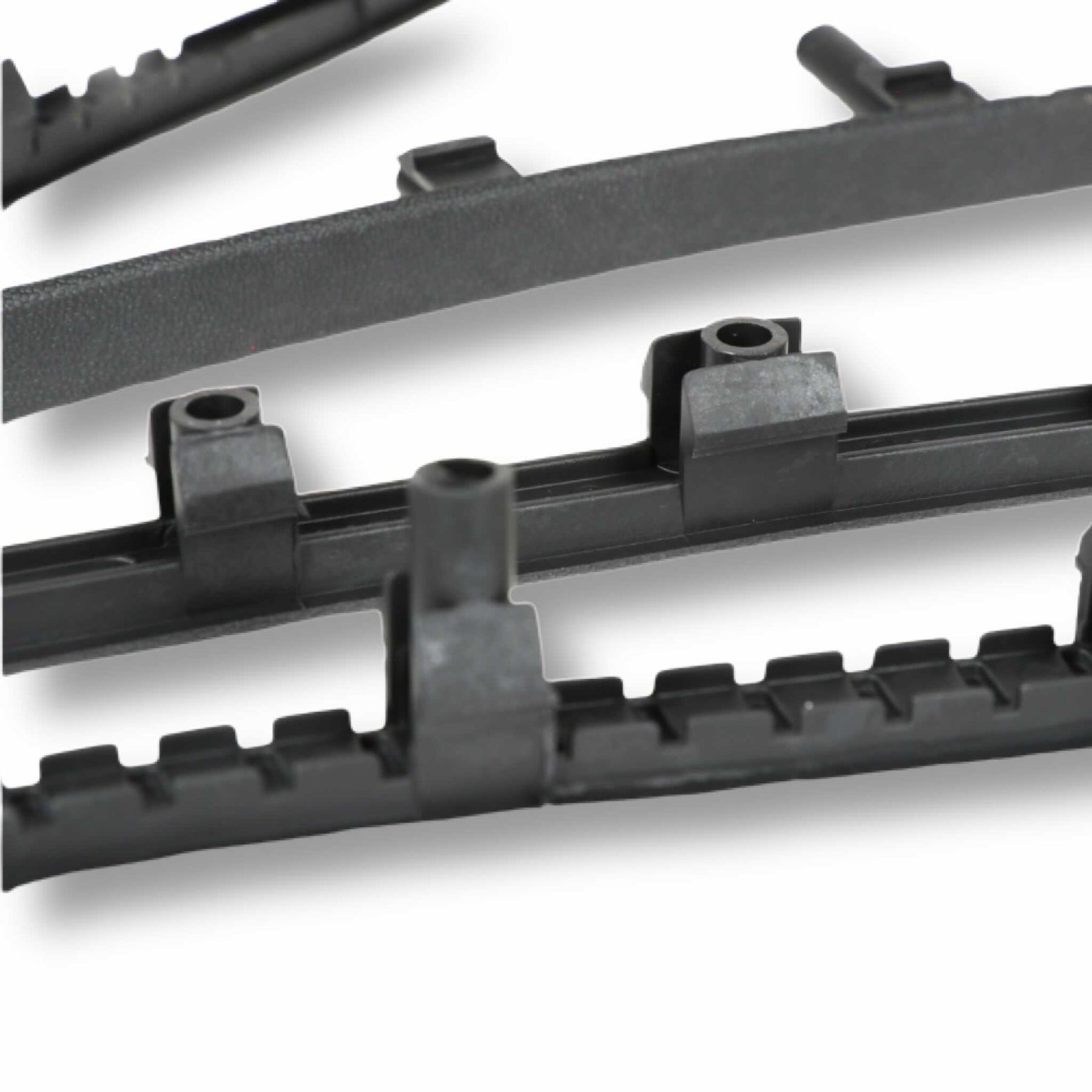 Piaggio Vespa GT 125L 200b250 GTS 125 150 250 Foot Floorboard Strips - Black