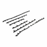 Piaggio Vespa GT 125L 200b250 GTS 125 150 250 Foot Floorboard Strips - Black