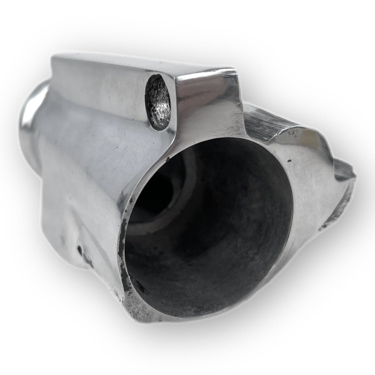 Lambretta Indian GP OutBoard Hydraulic Front Disc Light Switch Housing - Polished Alloy