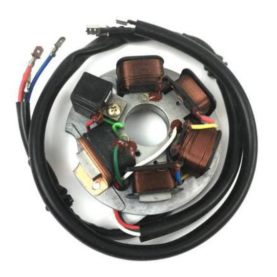 Vespa - Stator Plate - PK, PKXL, ETS - Converted for 50 Spec Electronic