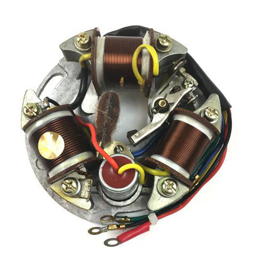 Vespa Super Sprint VBB 12V Conversion Points Stator Plate