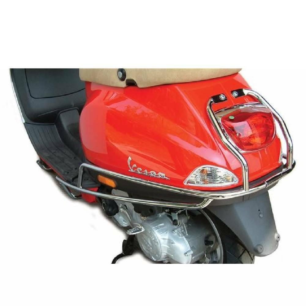 Piaggio Vespa ET2 ET4 LX Rear Crash Bar Cuppini Chrome