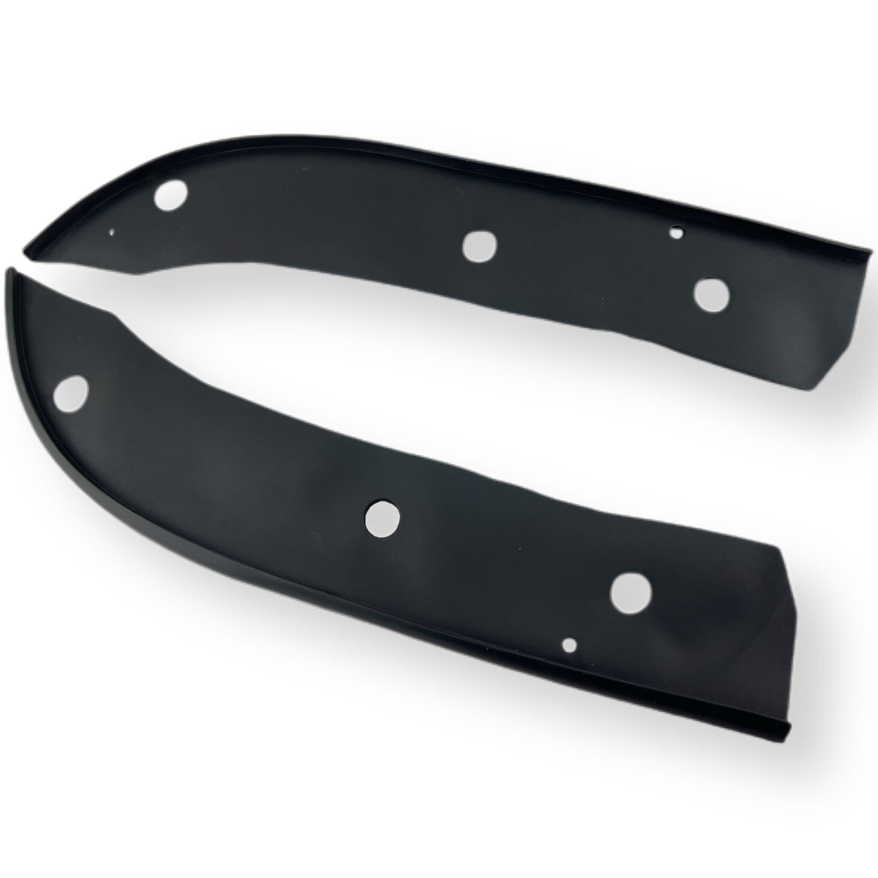 Lambretta Series 3 GP LiS SX Horncover And Front Mudguard Rubber Kit - Black