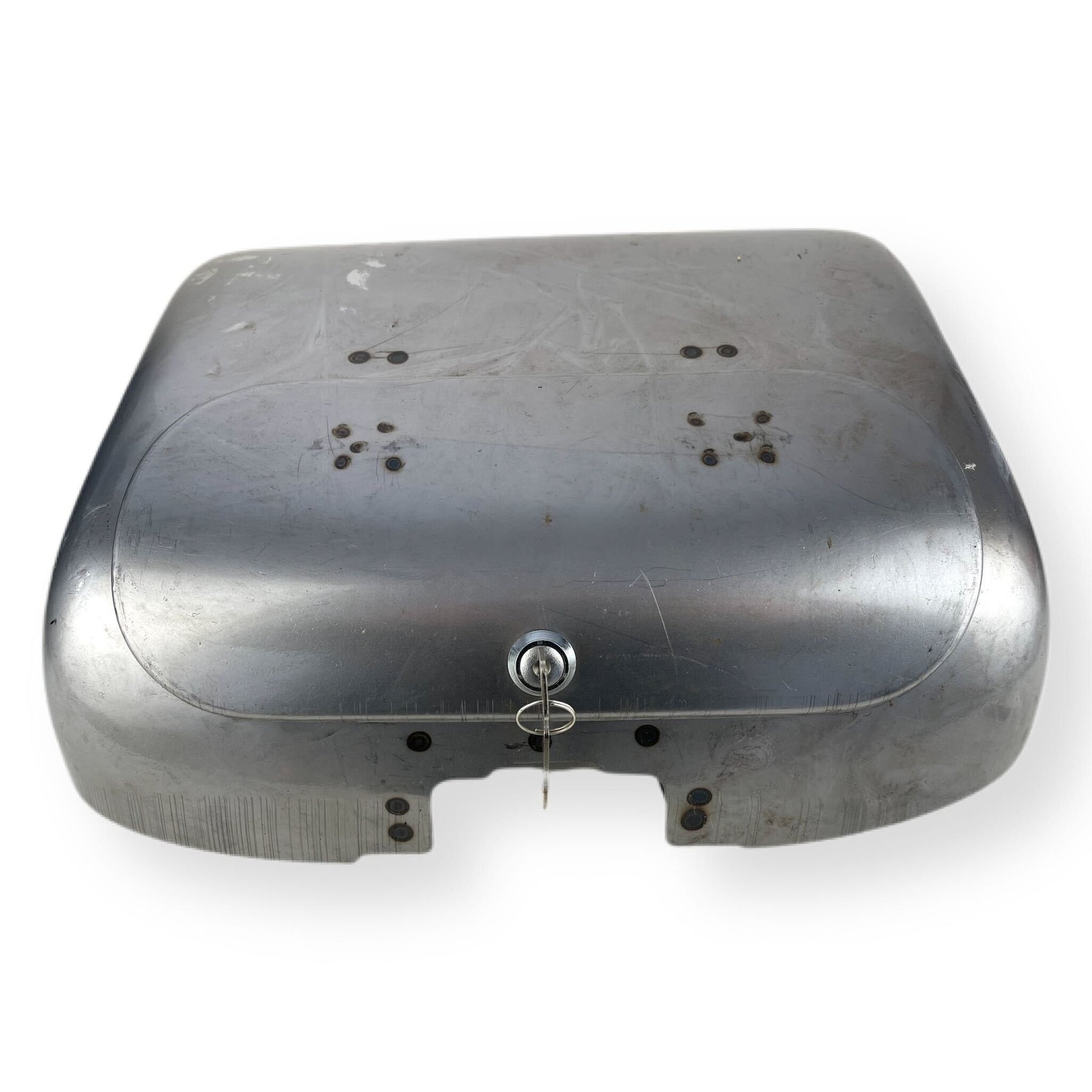 Lambretta Series 1 2 Li TV Inside Legshield Tool Box Ulma Nanucci Style - Bare Metal