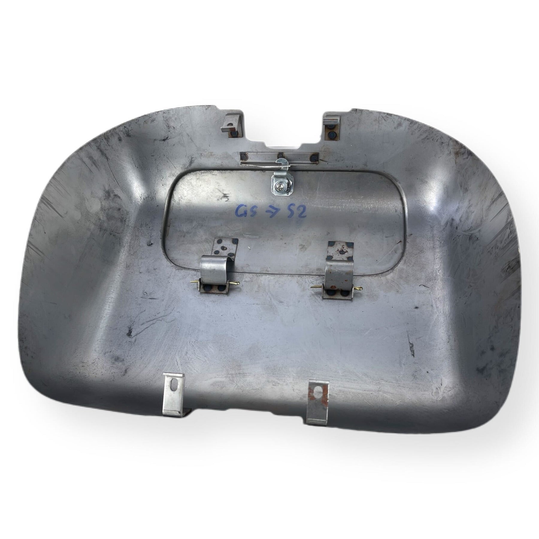 Lambretta Series 1 2 Li TV Inside Legshield Tool Box Ulma Nanucci Style - Bare Metal