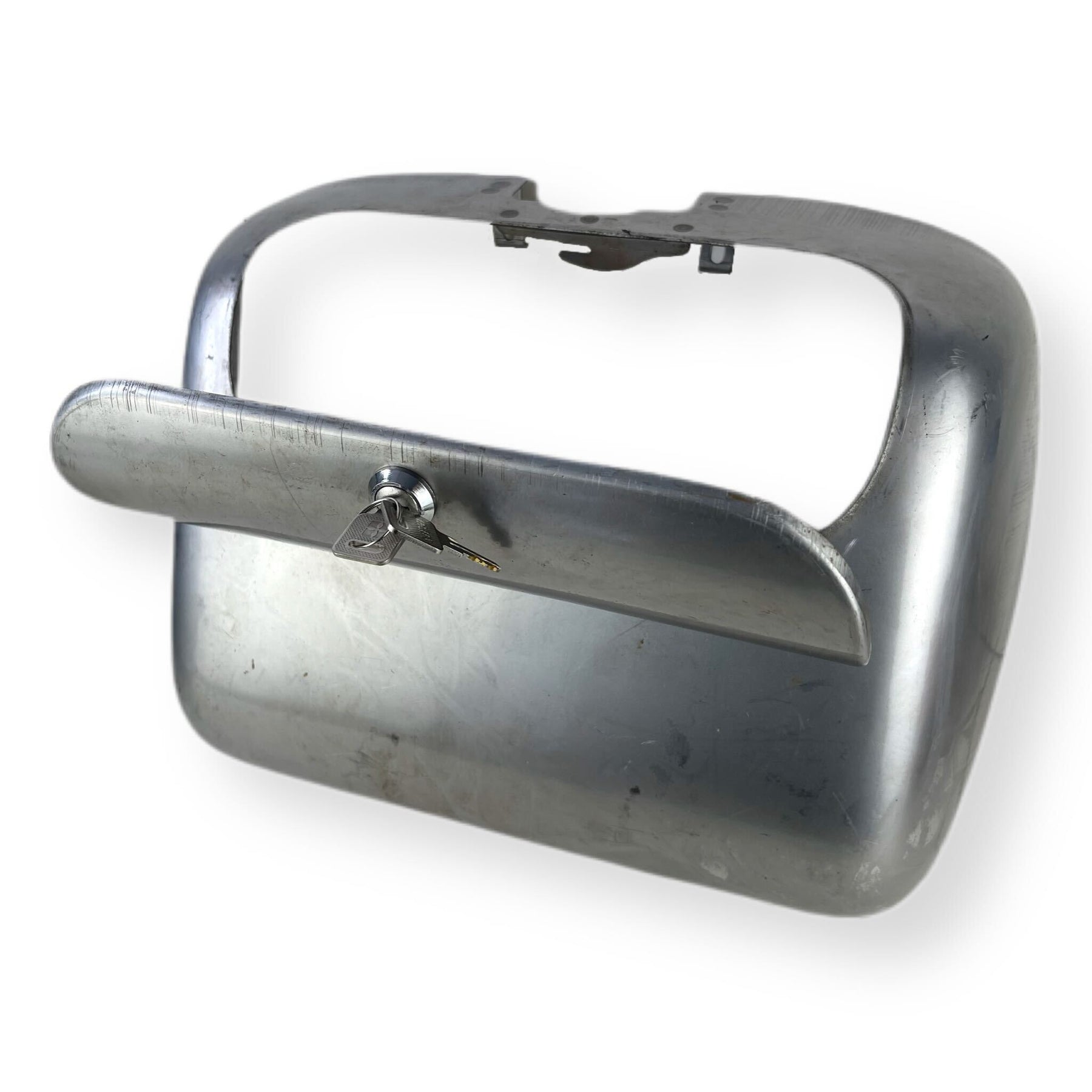 Lambretta Series 1 2 Li TV Inside Legshield Tool Box Ulma Nanucci Style - Bare Metal