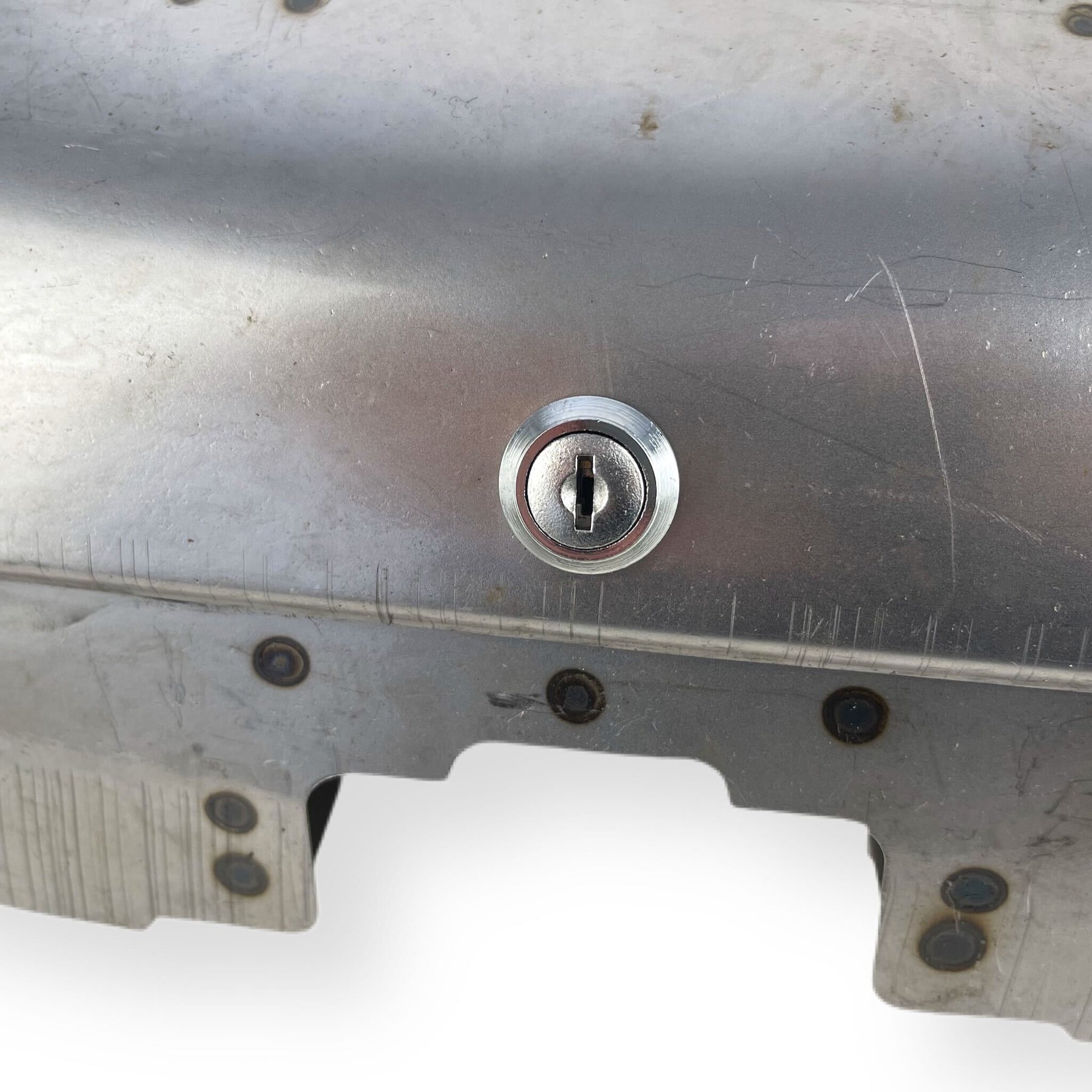 Lambretta Series 1 2 Li TV Inside Legshield Tool Box Ulma Nanucci Style - Bare Metal