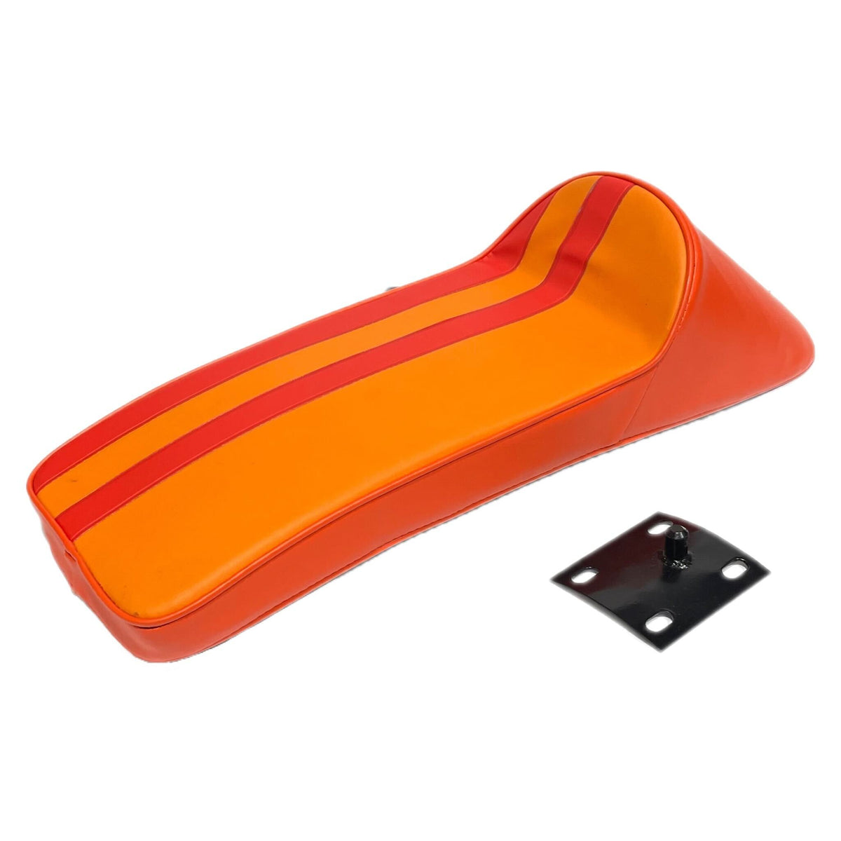 Lambretta - Seat Race Style - With Stripes - Coloured - Made To Order