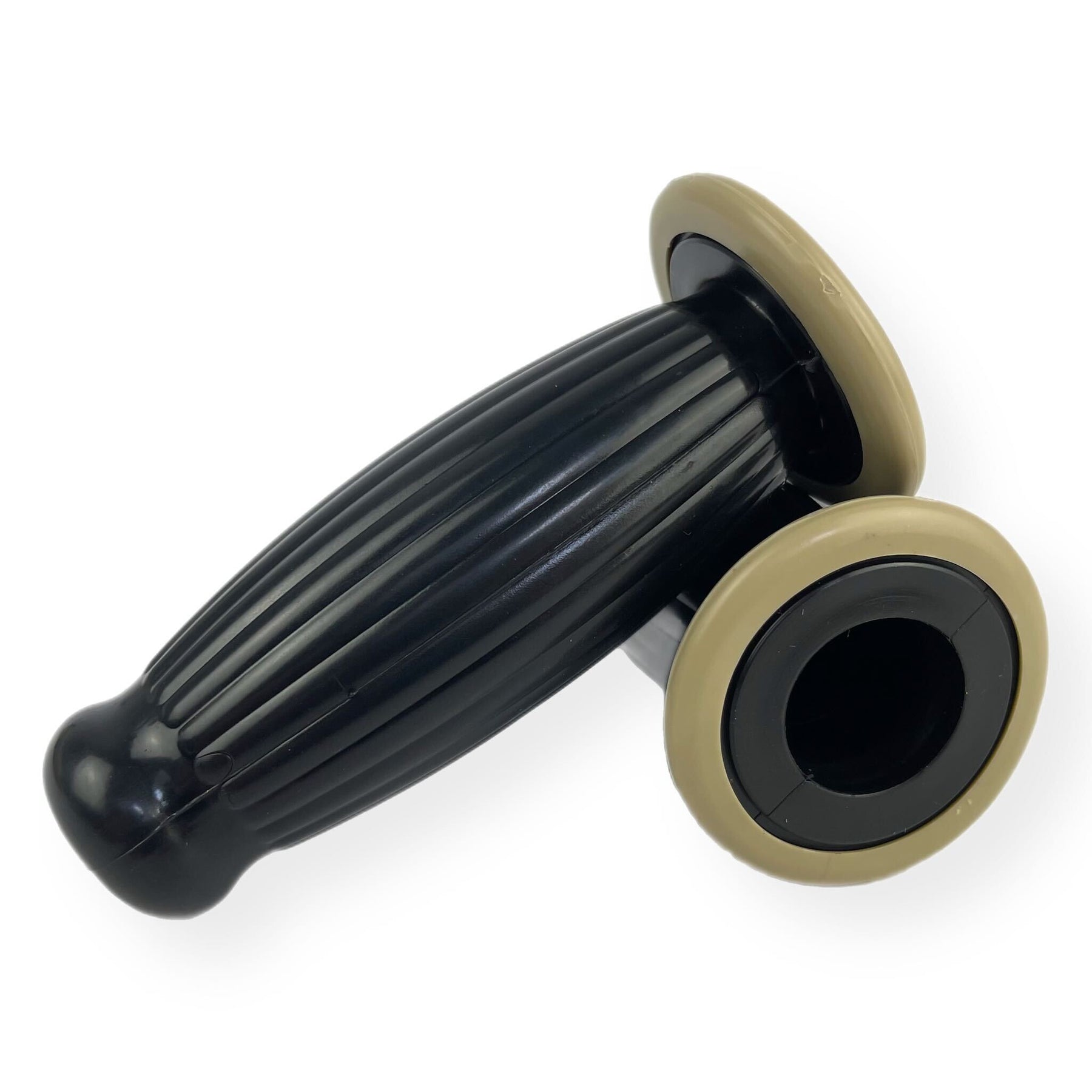 Lambretta Series 3 Li GP SX TV Balloon Grips Dot Type 22mm - Black