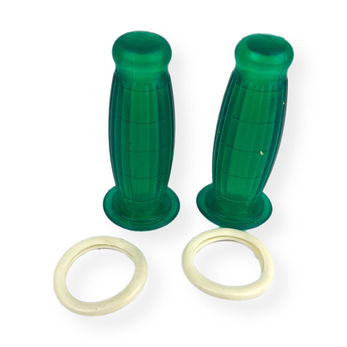 Lambretta Series 3 Li GP SX TV Balloon Grips Dot Type 22mm - Green