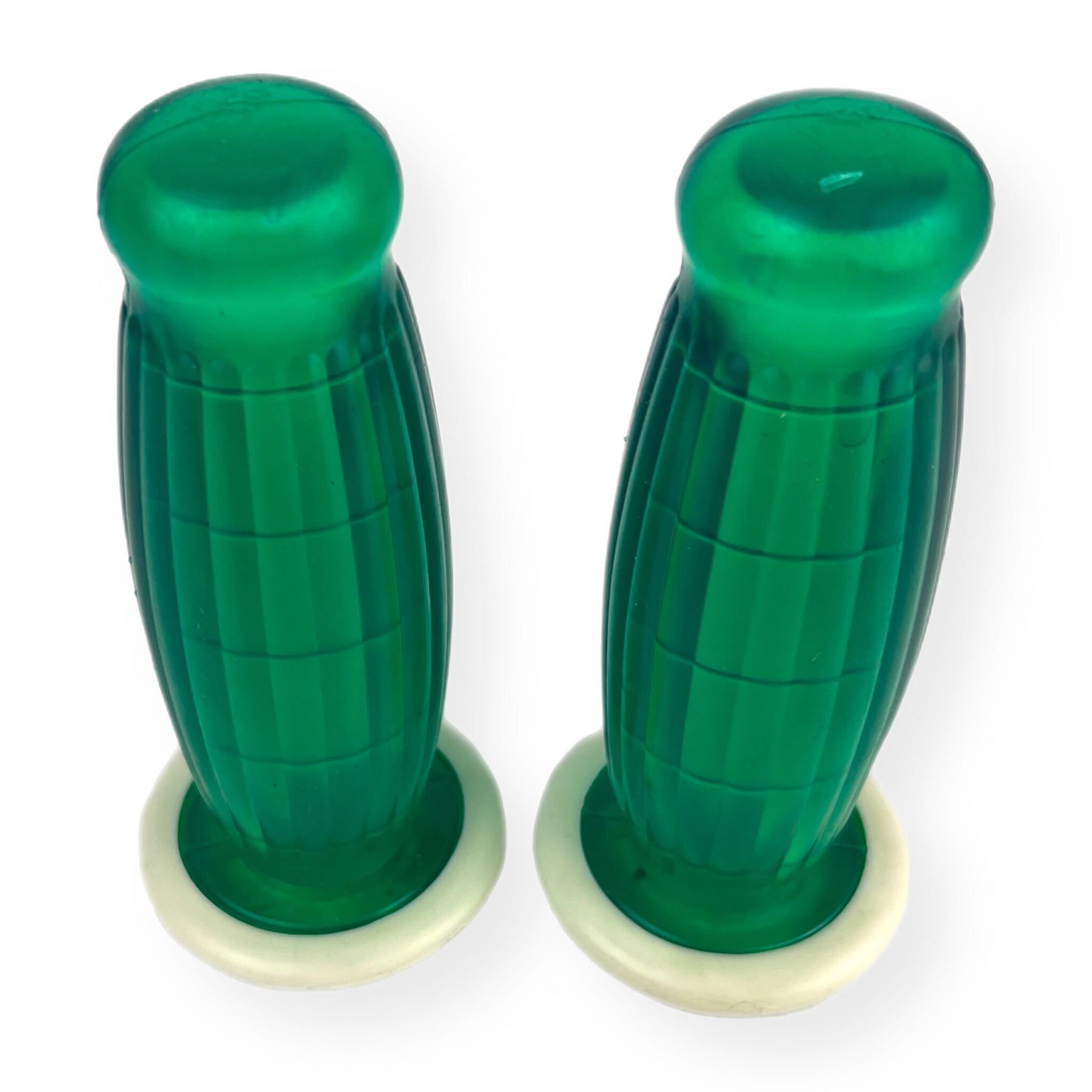 Lambretta Series 3 Li GP SX TV Balloon Grips Dot Type 22mm - Green