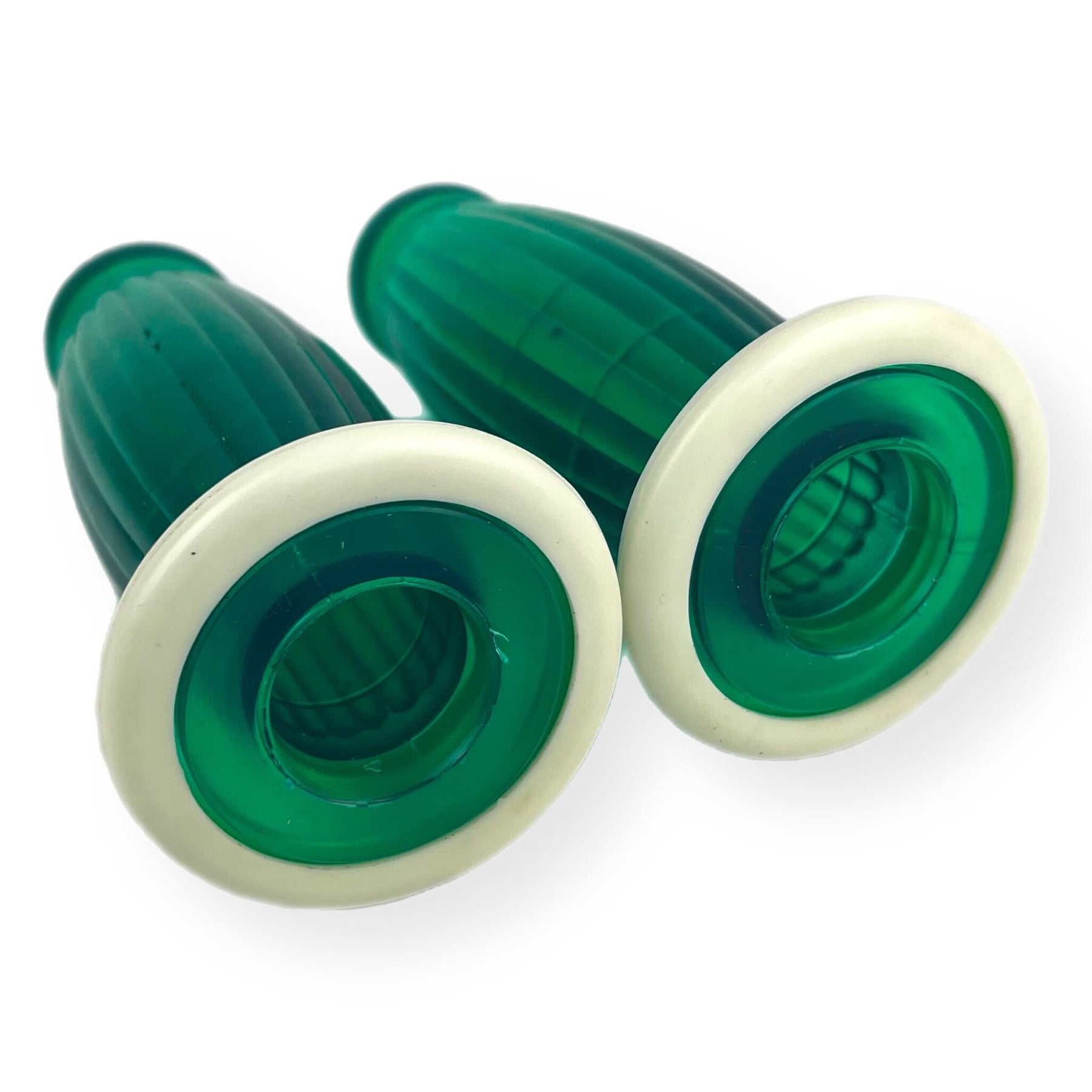 Lambretta Series 3 Li GP SX TV Balloon Grips Dot Type 22mm - Green