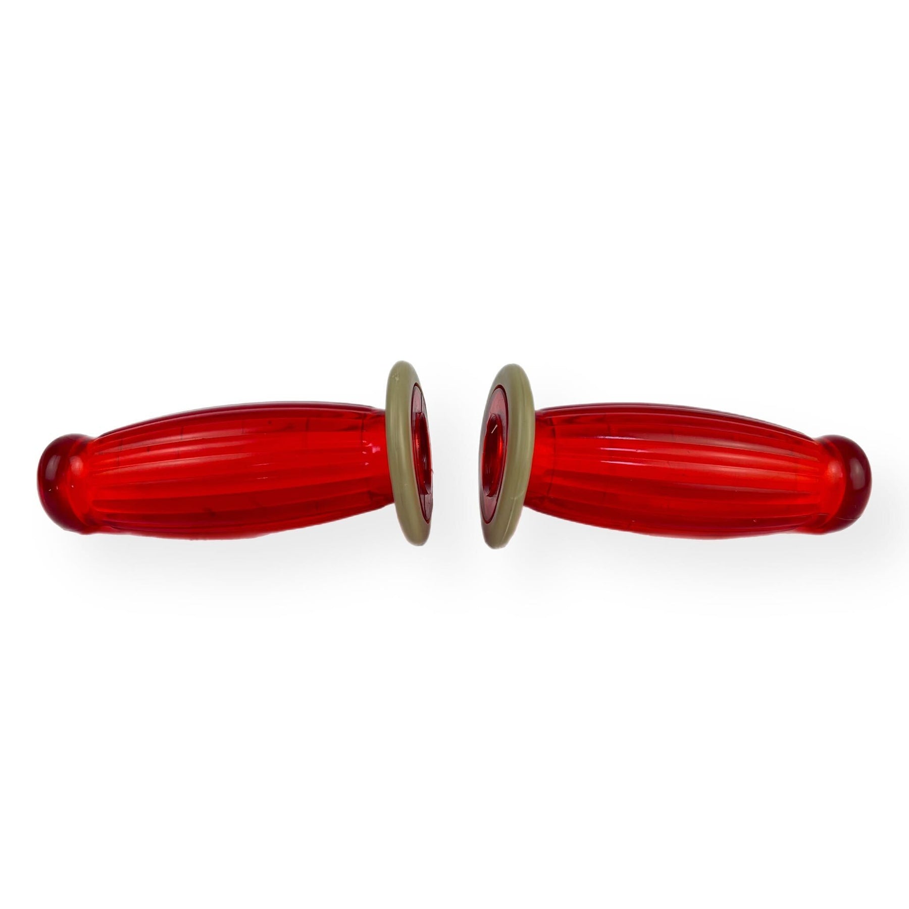 Lambretta Series 3 Li GP SX TV Balloon Grips Dot Type 22mm - Red