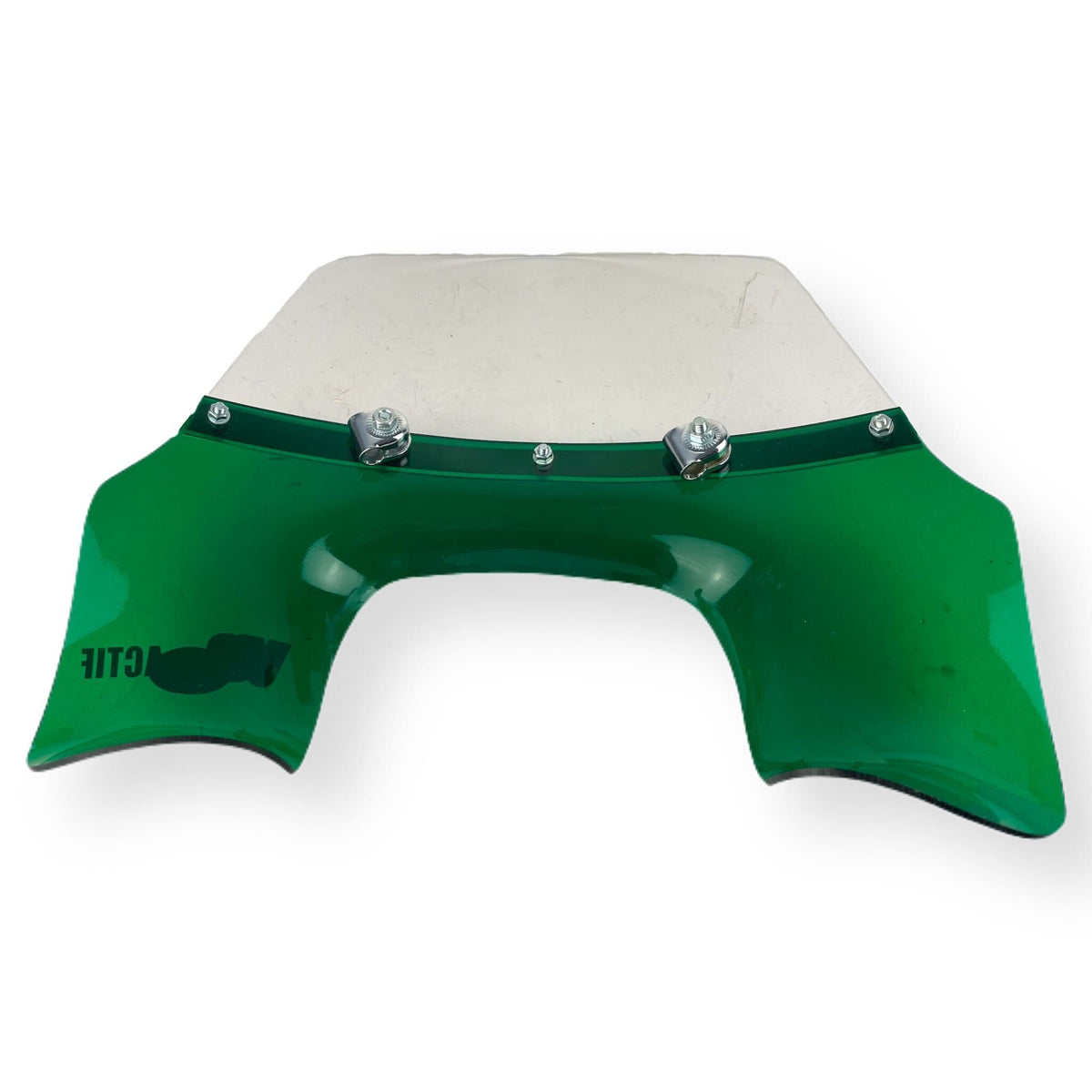 Lambretta Flyscreen MOD Style Li Transparant Green