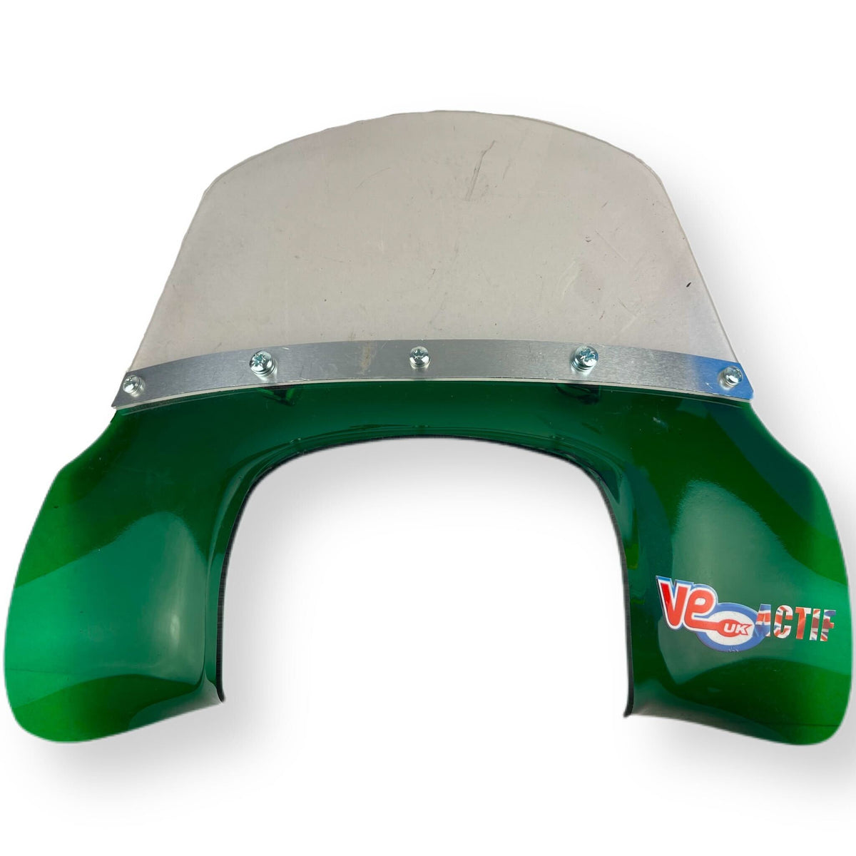 Lambretta Flyscreen MOD Style Li Transparant Green