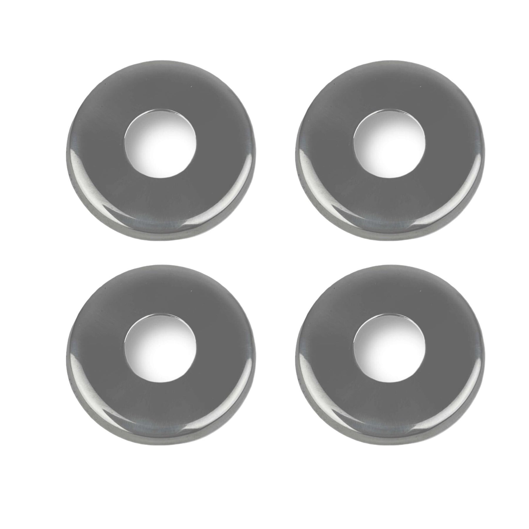 Lambretta Fork Link Cap Cupped Shim Stainless Steel - Set of 4