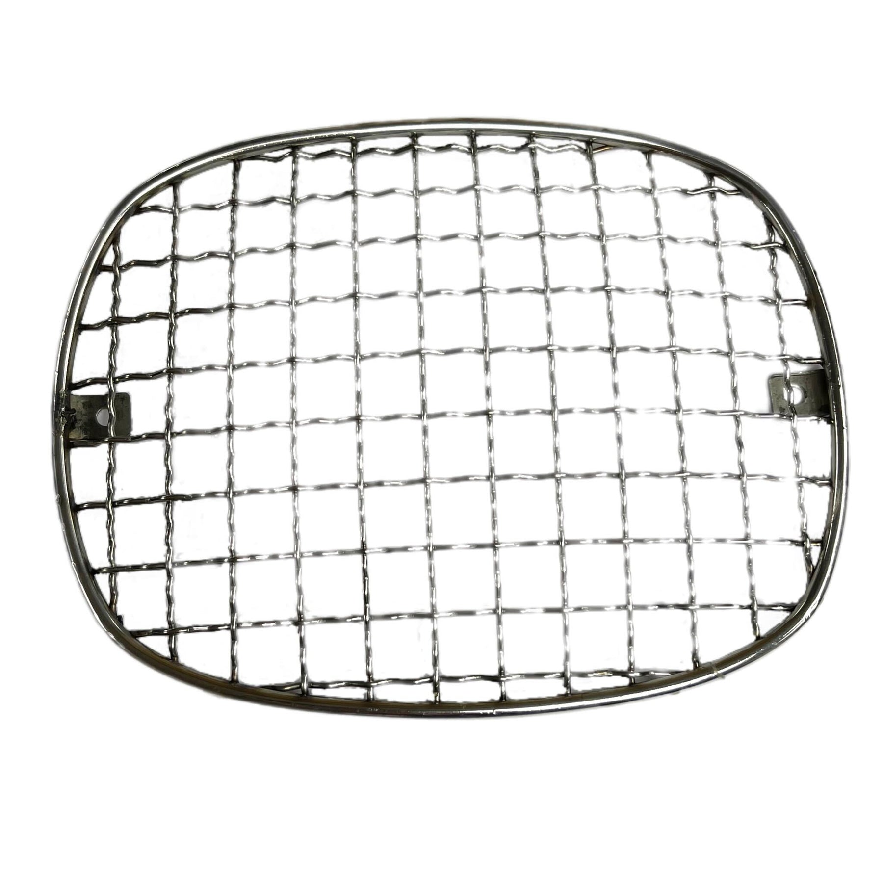 Lambretta GP DL Headlamp Grill - Polished Stainless Steel