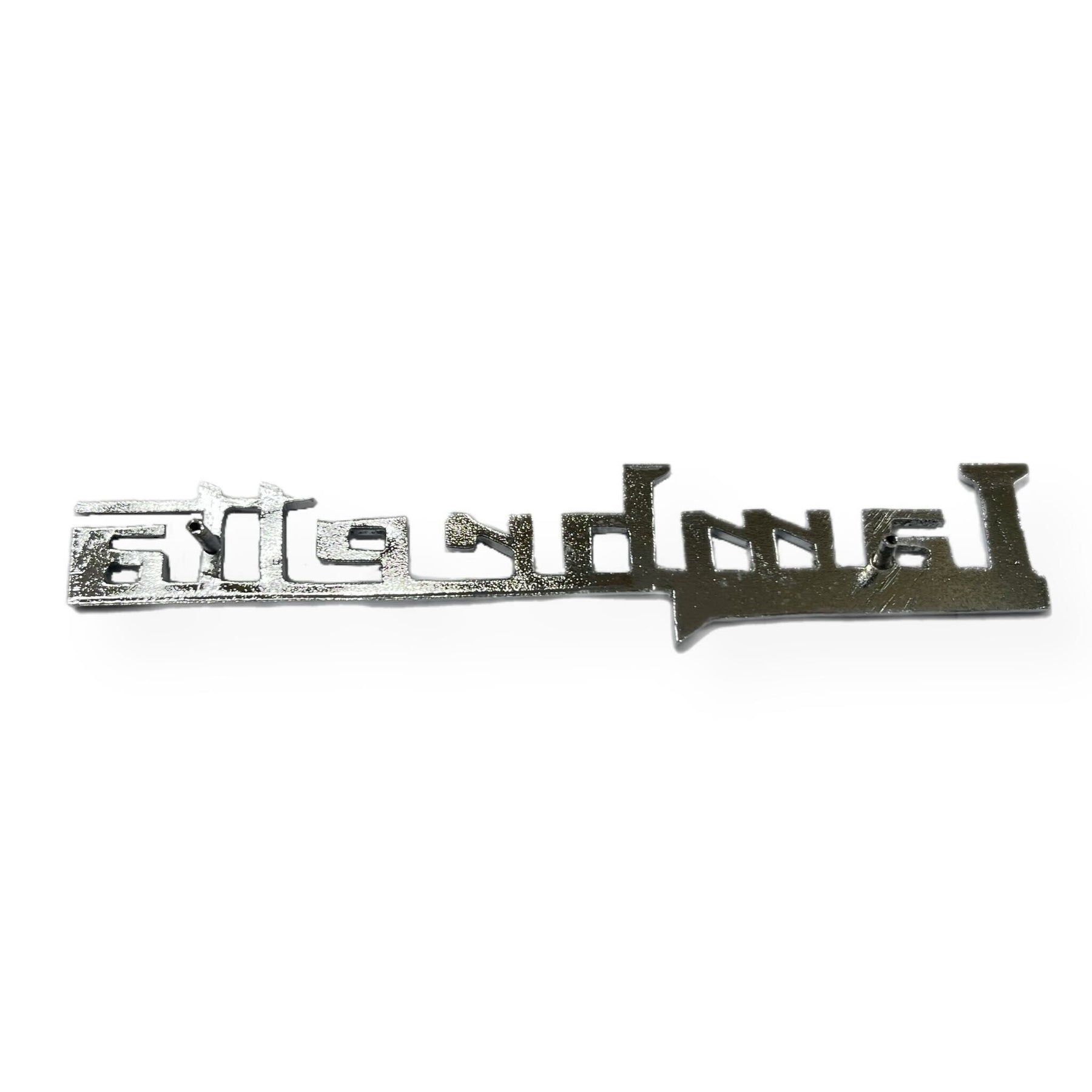 Lambretta GP DL Legshield Badge - Polished Alloy