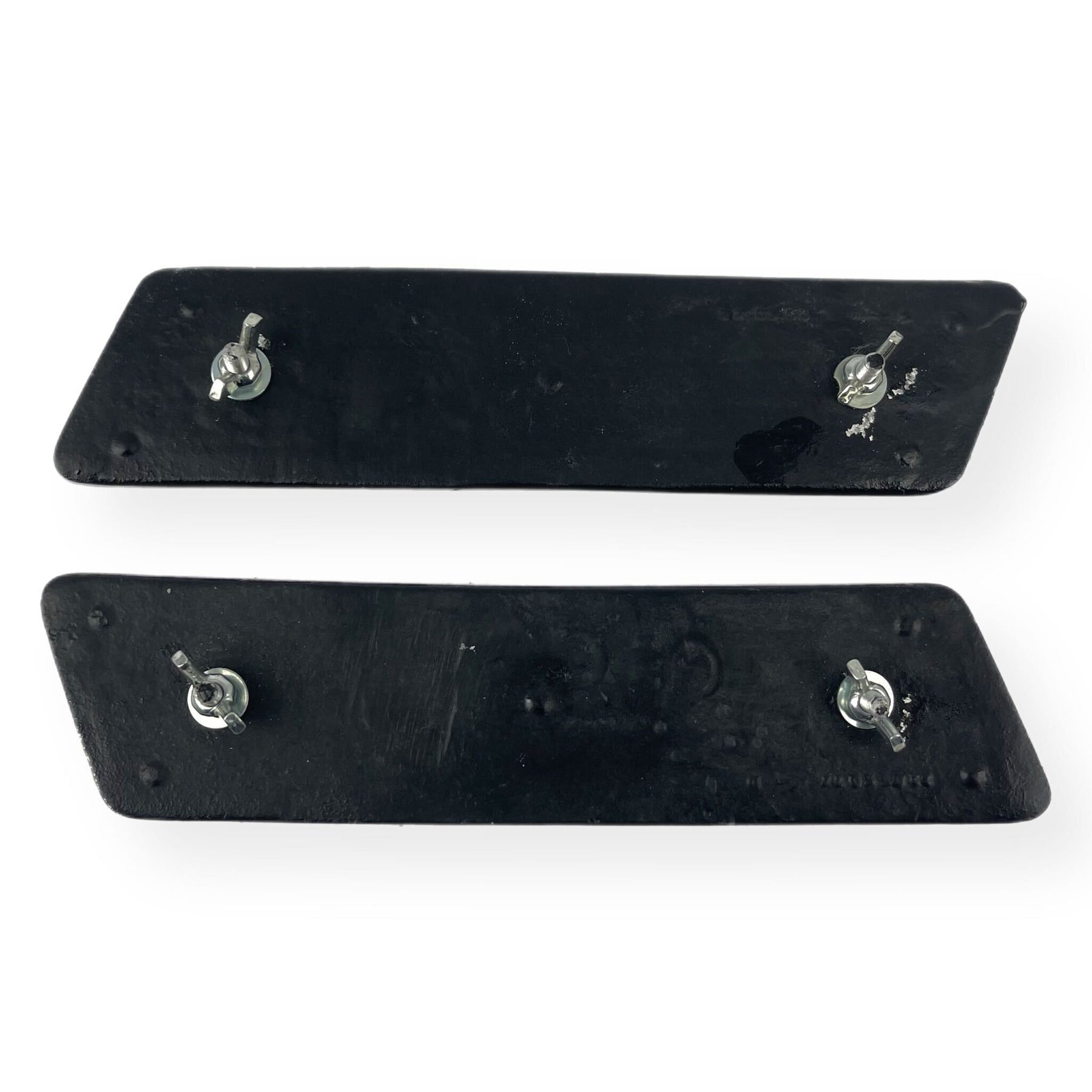 Lambretta GP Side Panel Grills - Gloss Black Alloy