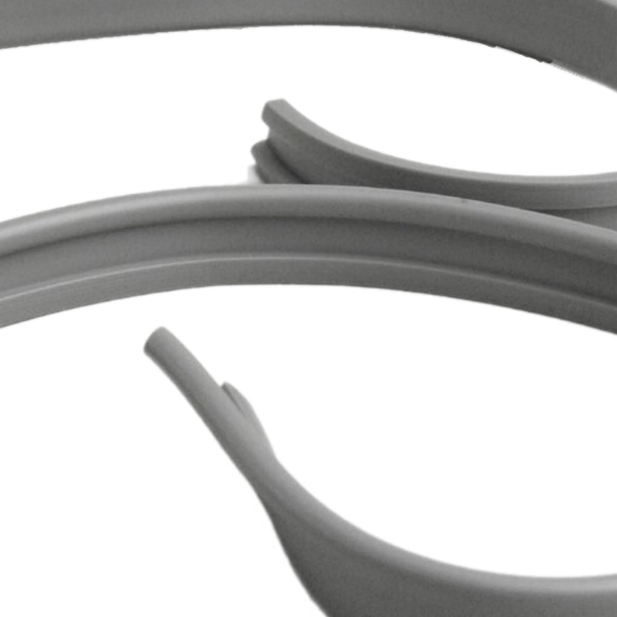 Lambretta LD 125 (1954-) LD 150 Horncast/Legshield Rubbers Grey - Casa Lambretta