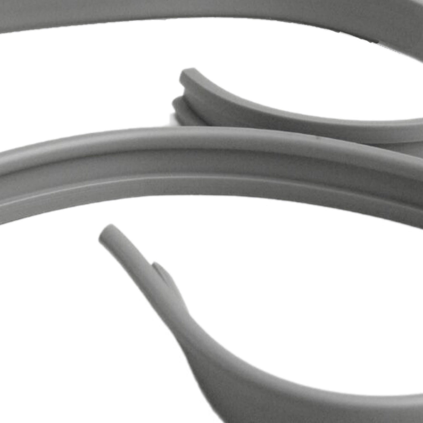 Lambretta LD 125 (1954-) LD 150 Horncast/Legshield Rubbers Grey - Casa Lambretta