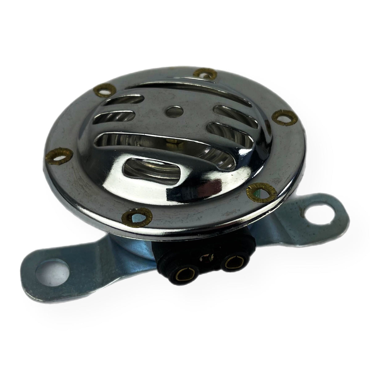 Lambretta Li GP 6 Volt AC Chrome Horn - Includes Bracket