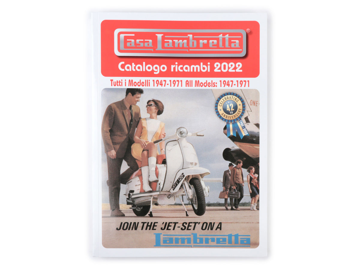 Lambretta Li GP DC SX TV J Lui CASA LAMBRETTA Spare Parts Catalogue 2022
