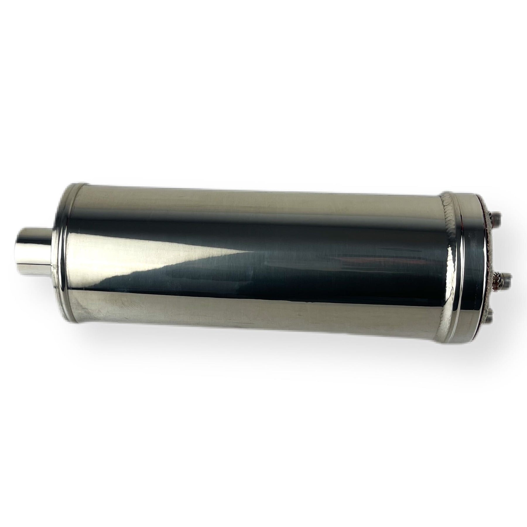 Lambretta S3 Li GP SX TV Taffy Style Expansion Exhaust - Black Powder Coated