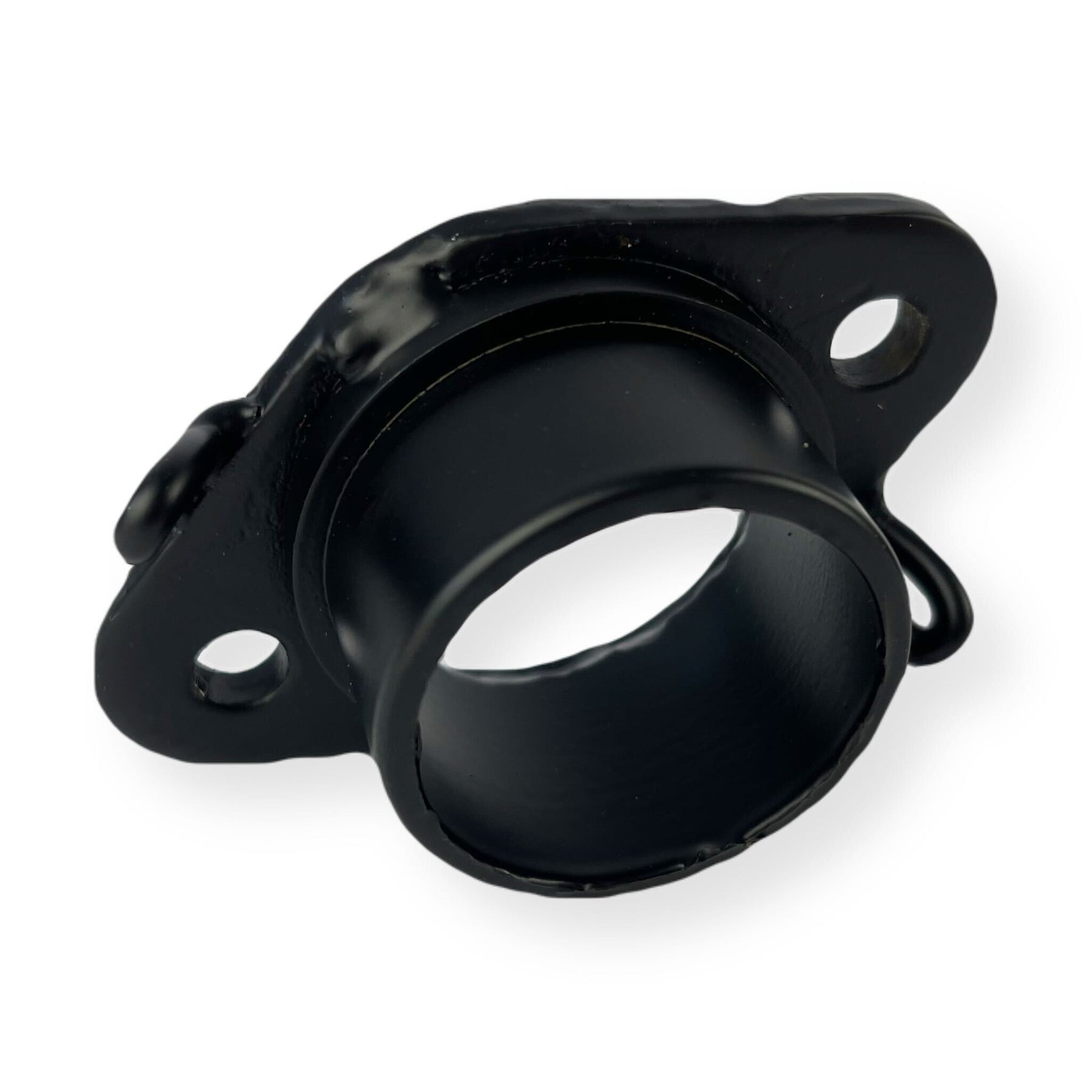 Lambretta S3 Li GP SX TV Taffy Style Expansion Exhaust - Black Powder Coated