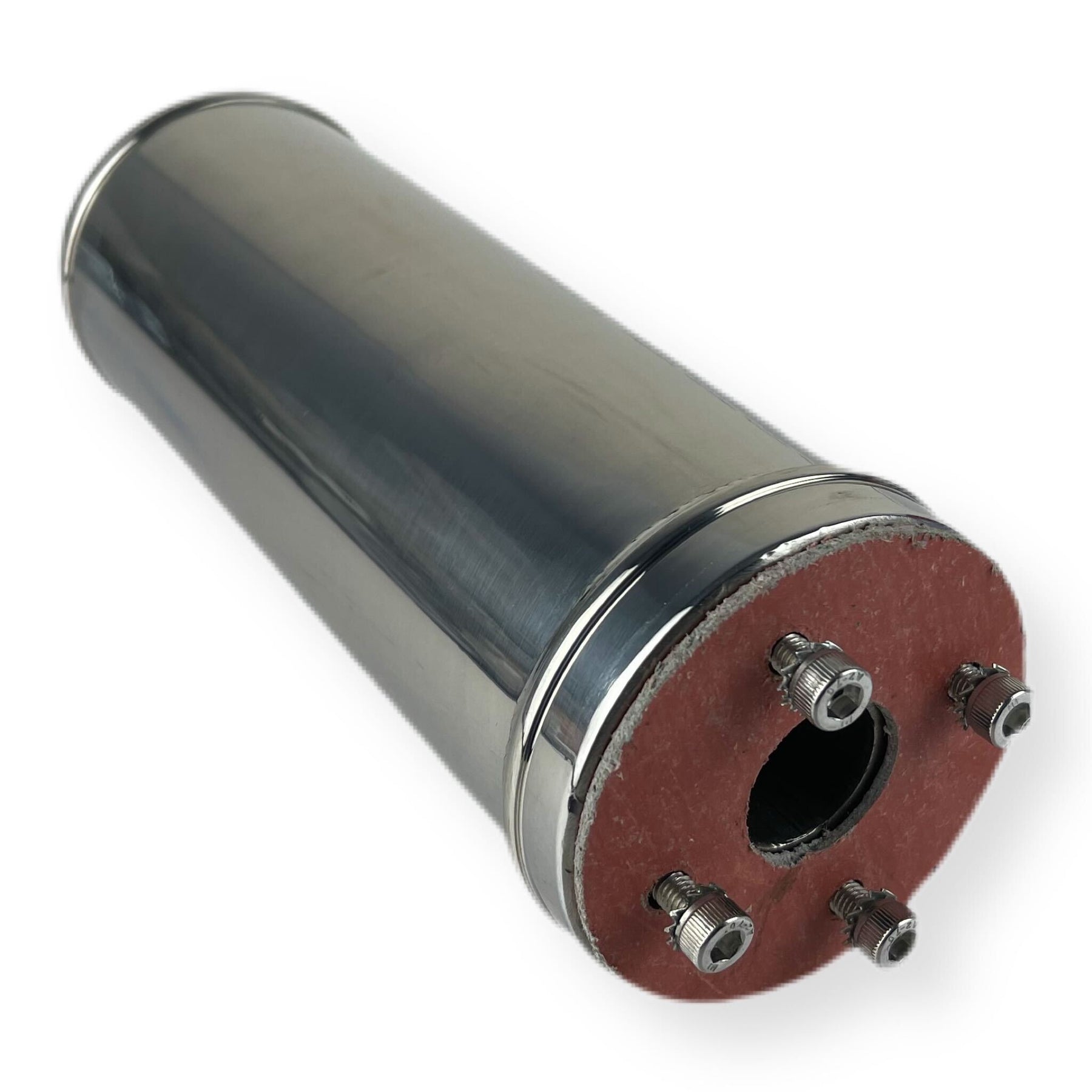 Lambretta S3 Li GP SX TV Taffy Style Expansion Exhaust - Black Powder Coated