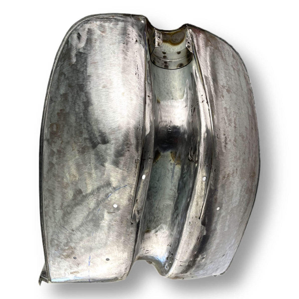 Lambretta GP DL Leg Shield - Bare Metal