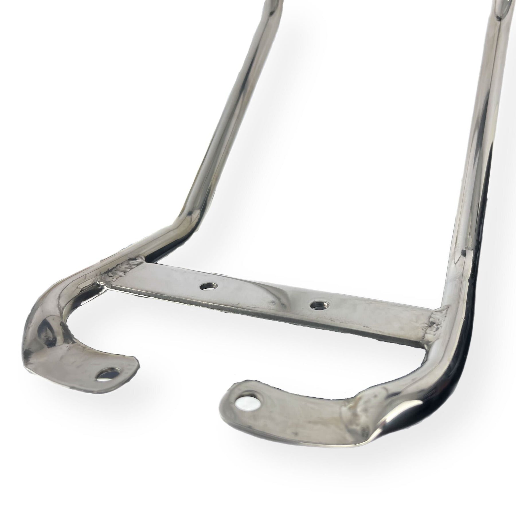 Lambretta Series 1 2 3 Backrest for Single Seats - Polished Stainless Steel