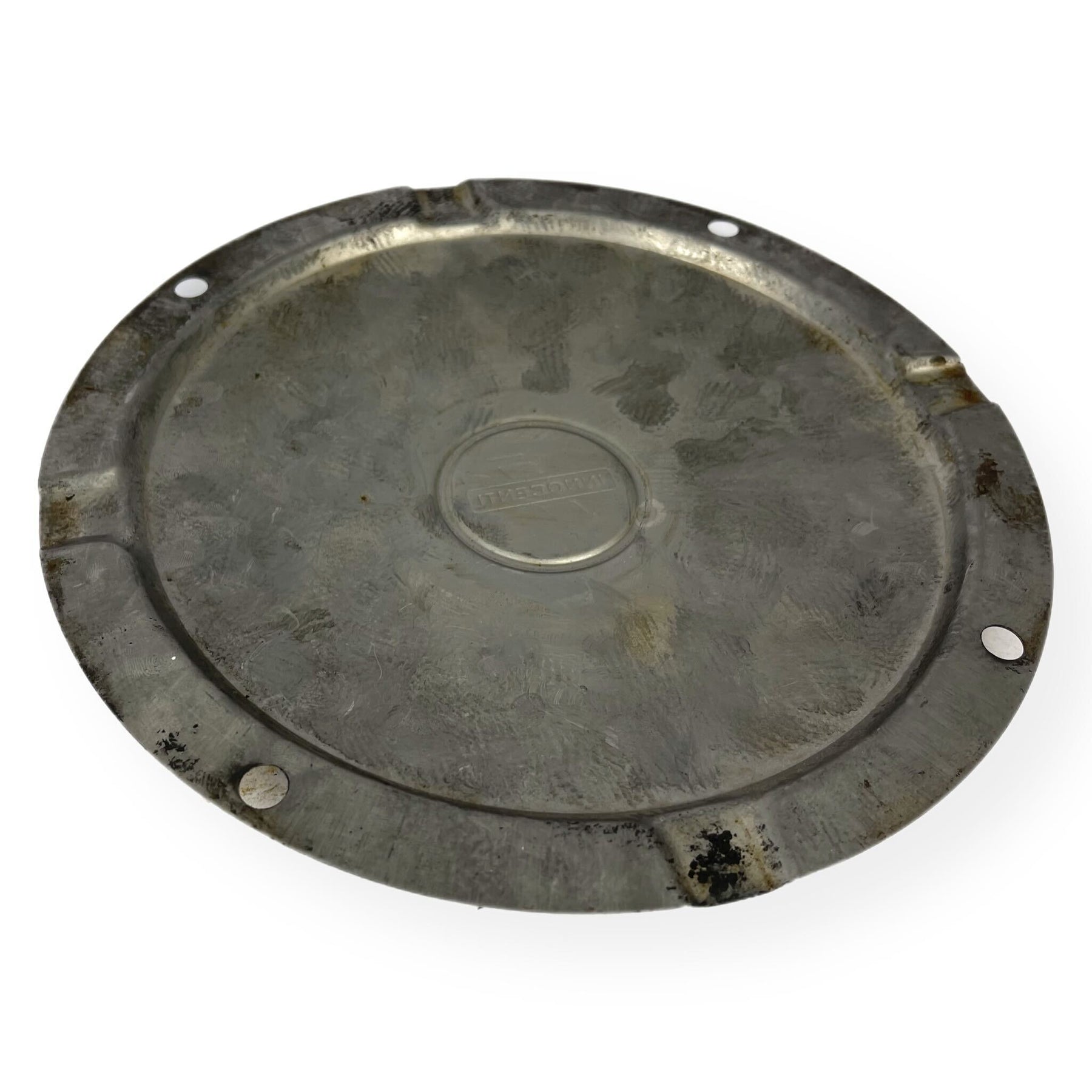 Lambretta Series 1 2 3 GP Li SX TV Innocenti Spare Wheel Cover Insert - Polished Stainless Steel