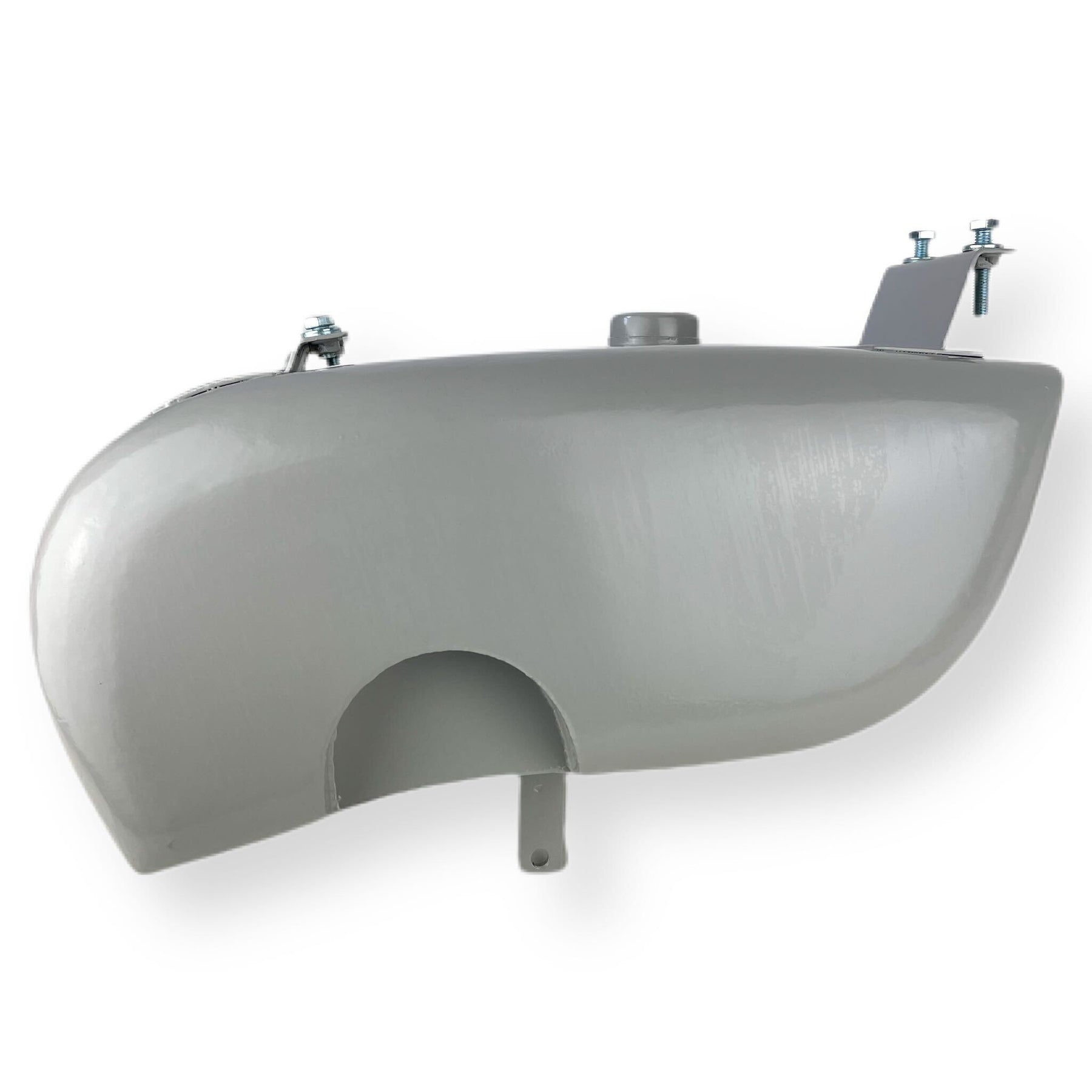 Lambretta Series 1 2 3 GP Li SX TV Long Range Bolt In 16.5 Litre Stainless Steel Petrol Tank - Powder Coated Finish