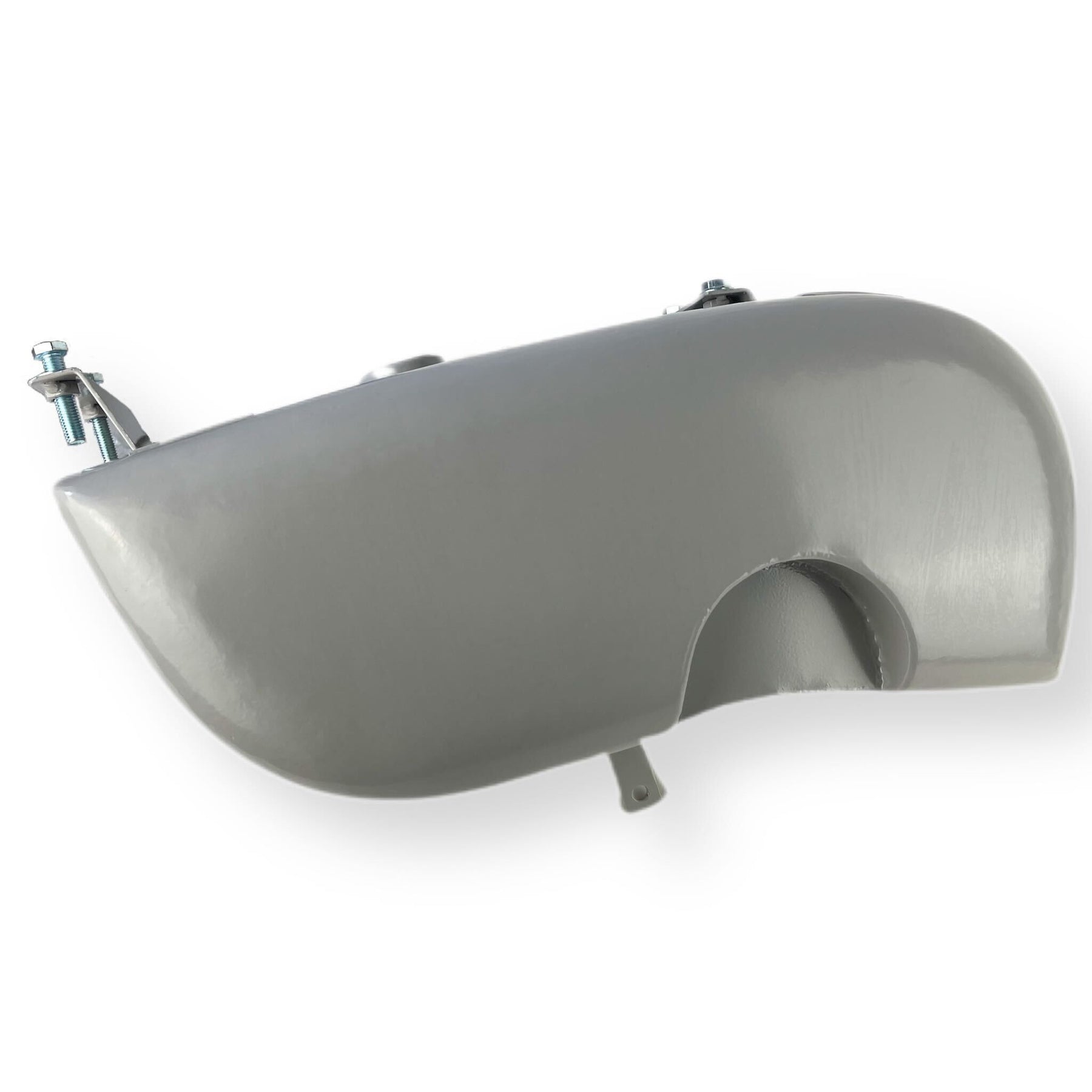Lambretta Series 1 2 3 GP Li SX TV Long Range Bolt In 16.5 Litre Stainless Steel Petrol Tank - Powder Coated Finish