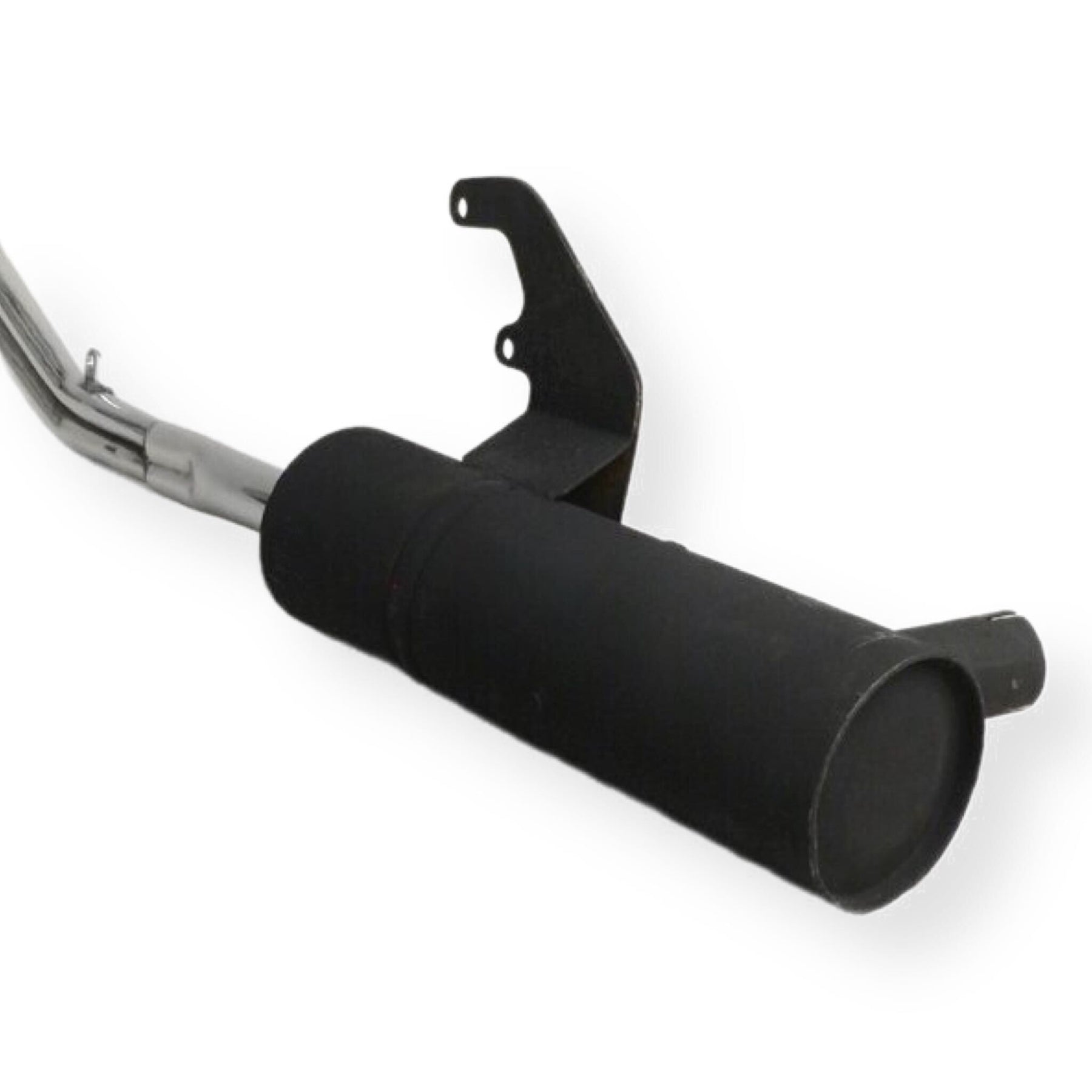 Lambretta Series 1 2 3 Li GP SX TV 60s Replica Twin Pipe Exhaust - Black and Chrome