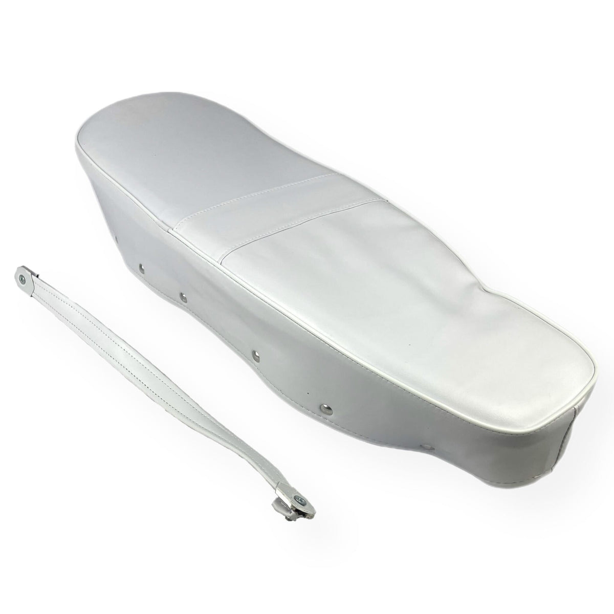 Lambretta Series 1 2 3 Li GP SX TV Dual Bench Seat Cover - White