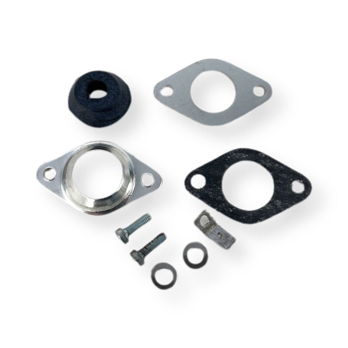 Lambretta Series 1 2 3 Li GP SX TV Magneto Flange Stator Wiring Sealing Plate Kit - Stainless Steel