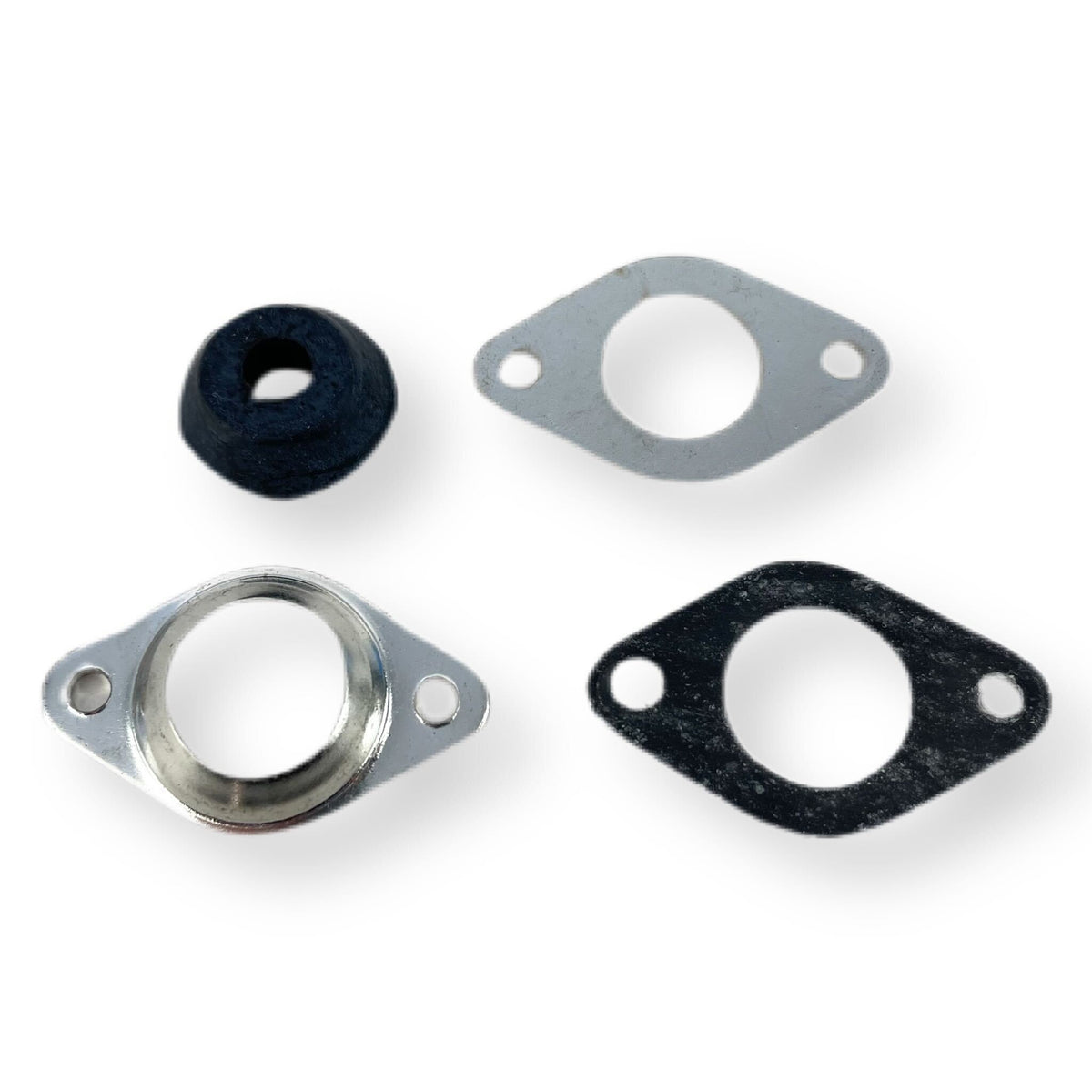 Lambretta Series 1 2 3 Li GP SX TV Magneto Flange Stator Wiring Sealing Plate Kit - Stainless Steel