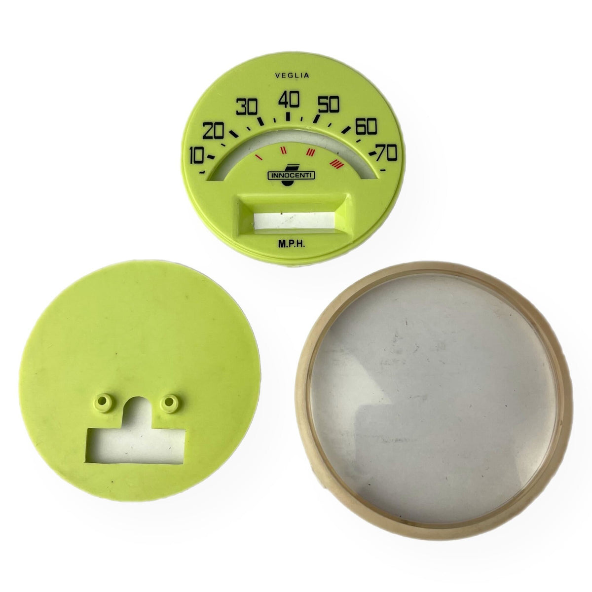 Lambretta Series 1 2 Li TV 90mph Speedometer Lens Repair Kit