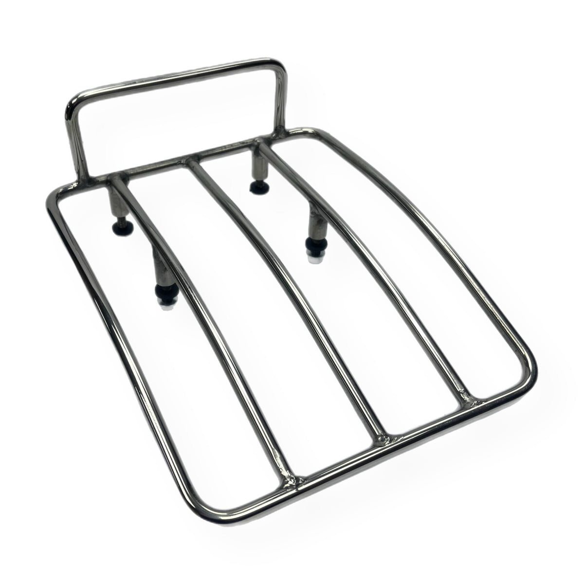 Lambretta Series 1 2 Li TV Curved Rear Sprint Rack - Stainless Steel