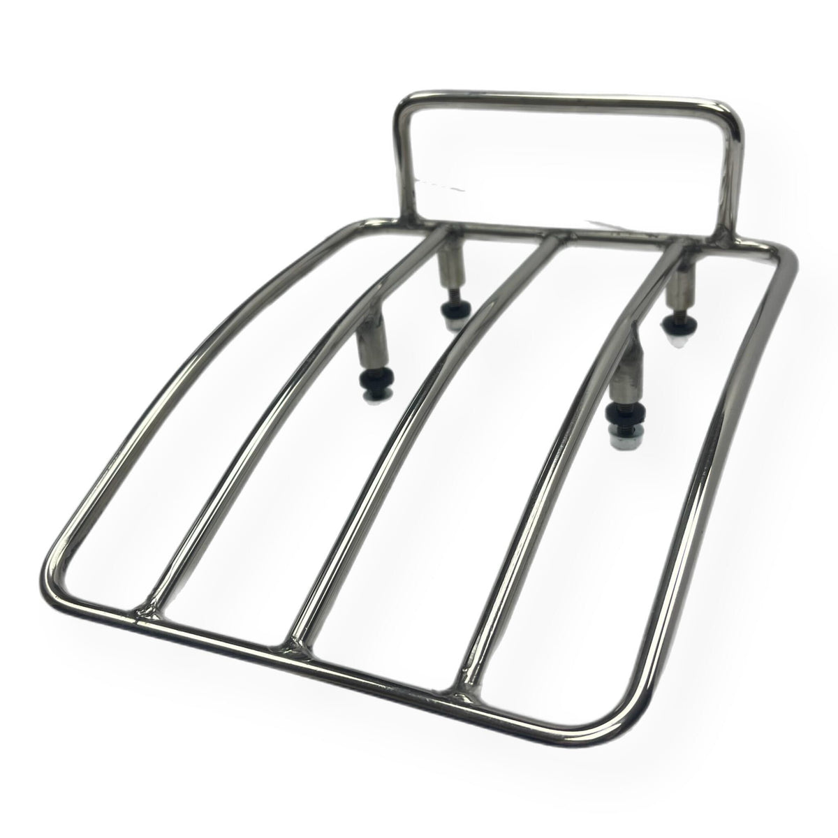 Lambretta Series 1 2 Li TV Curved Rear Sprint Rack - Stainless Steel