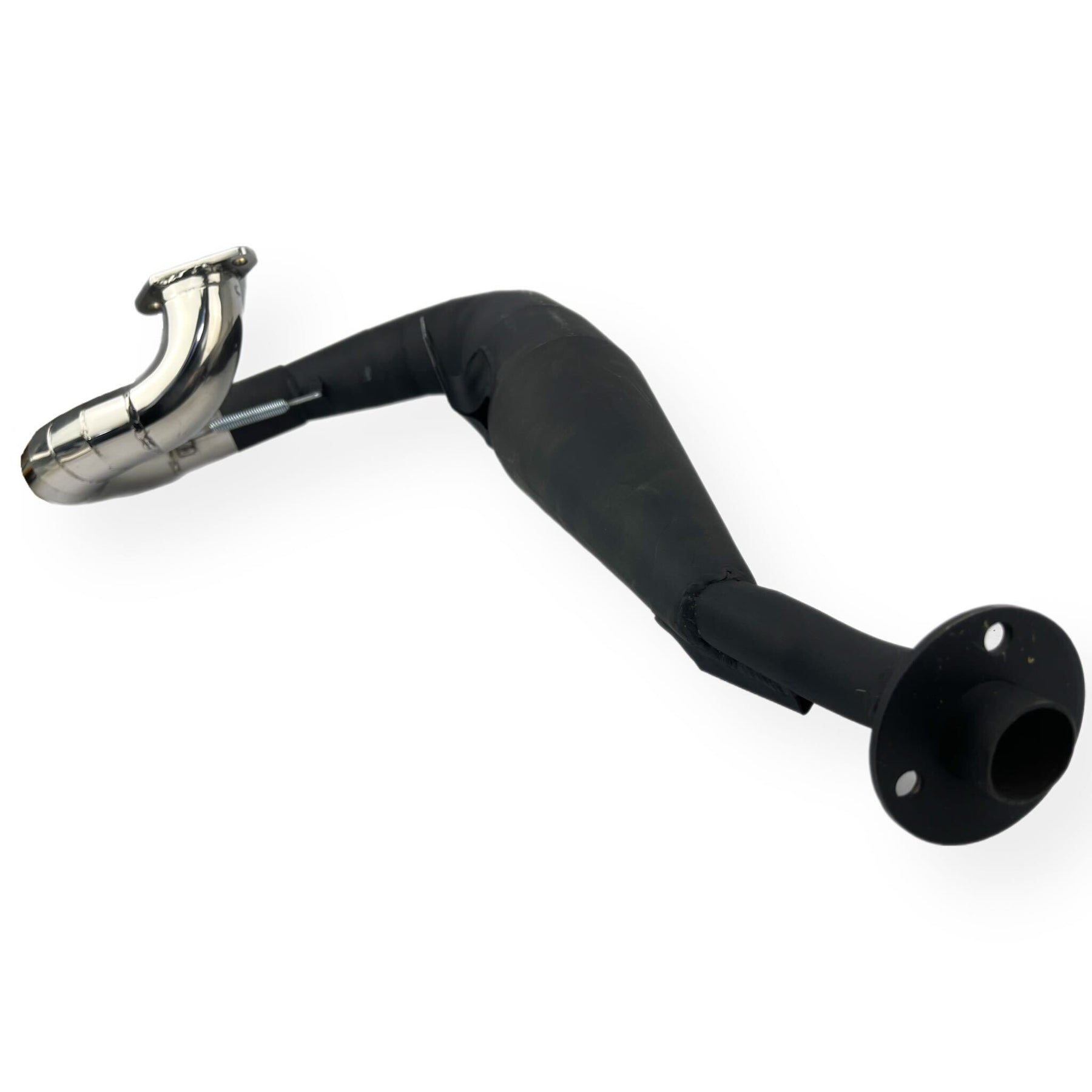 Lambretta Series 1 2 Li TV Sterling Expansion Performance Exhaust - Black