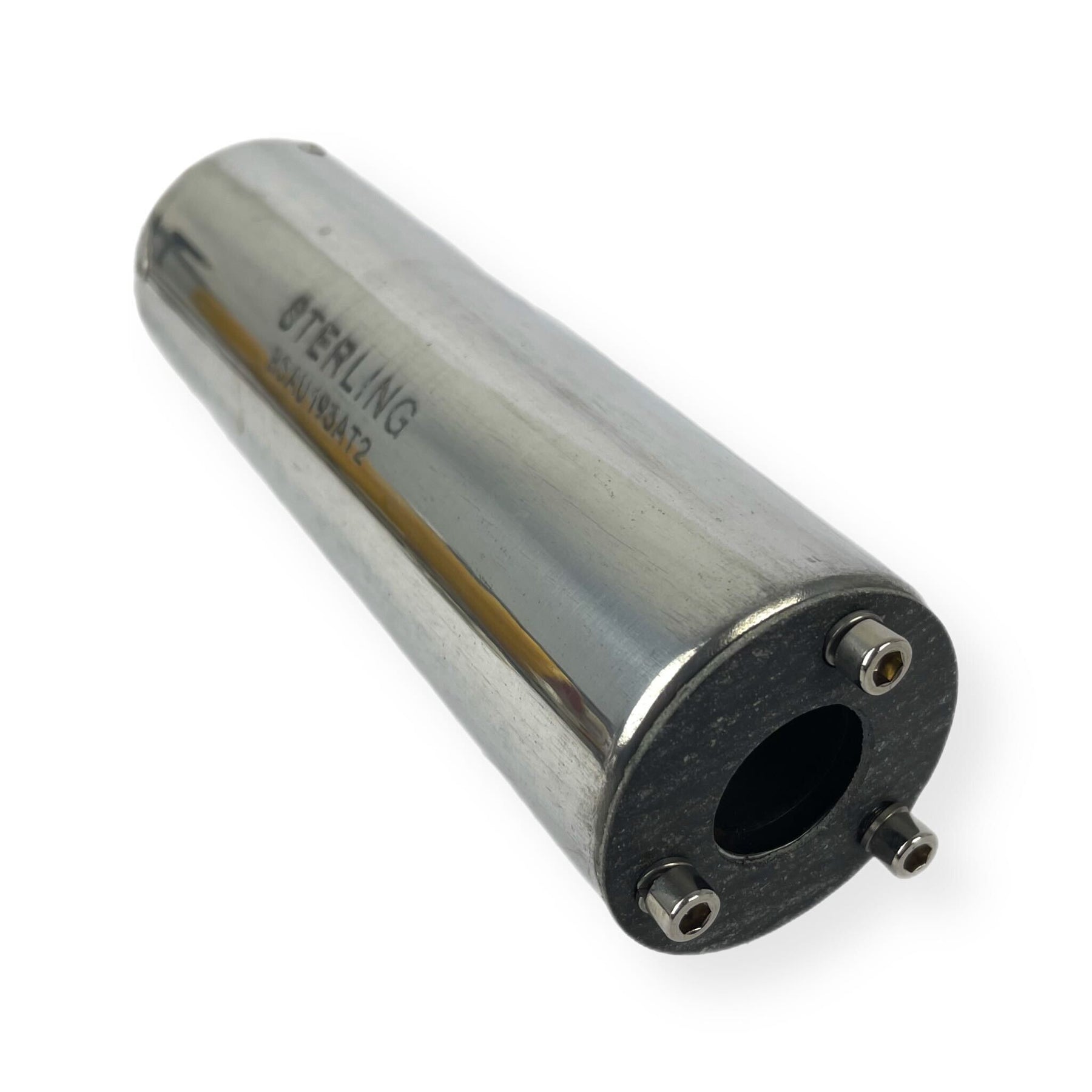 Lambretta Series 1 2 Li TV Sterling Expansion Performance Exhaust - Black