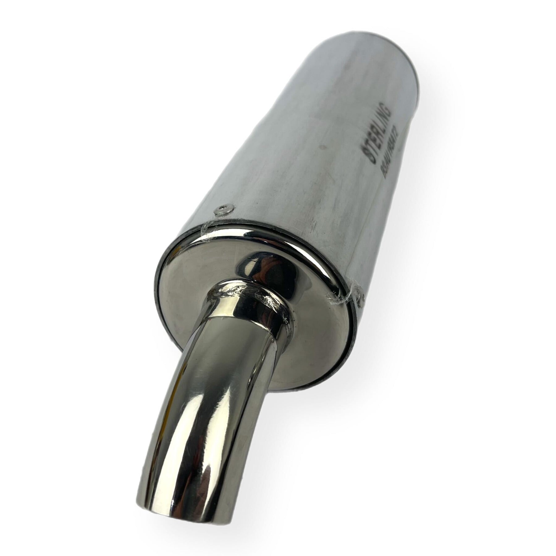Lambretta Series 1 2 Li TV Sterling Expansion Performance Exhaust - Black