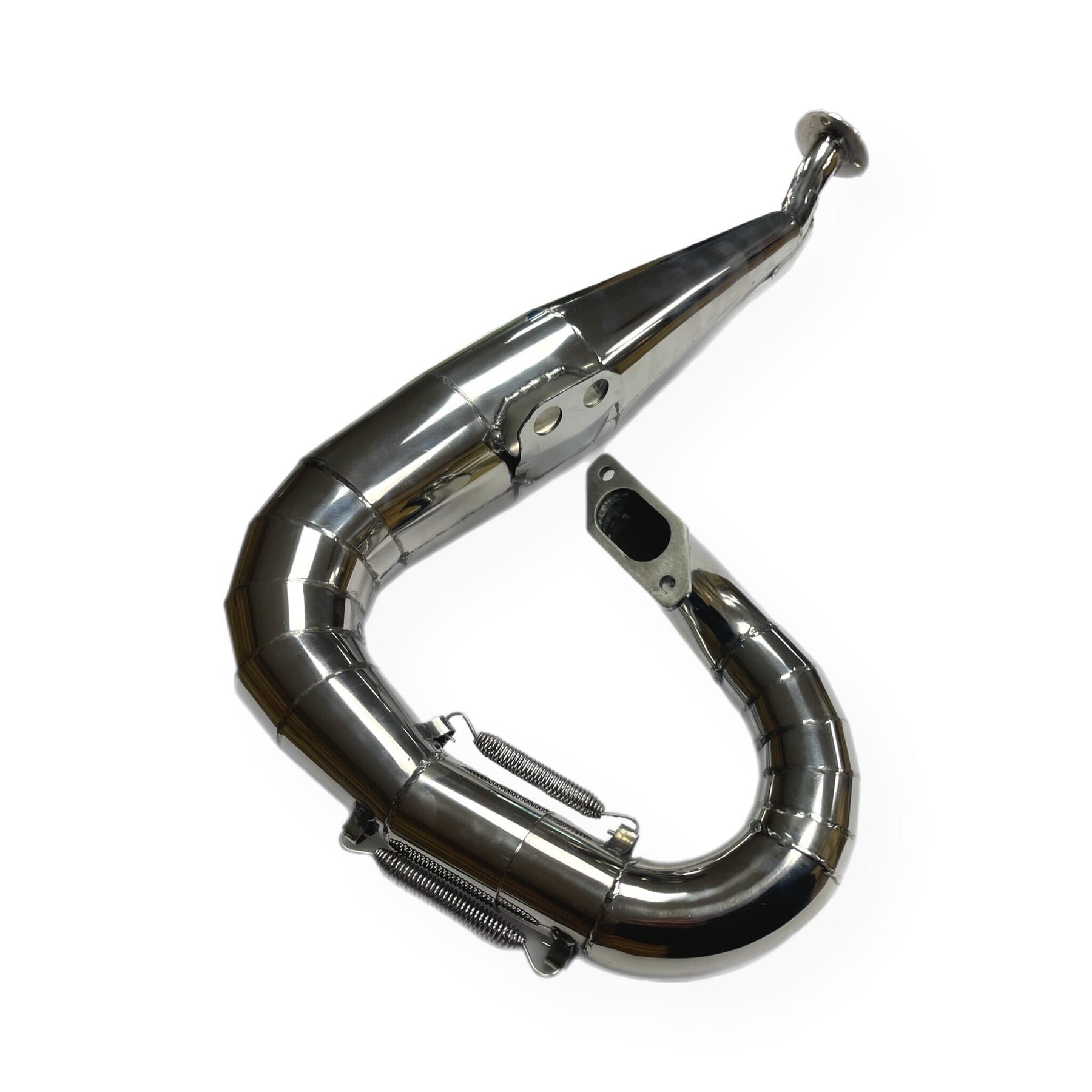Lambretta Series 1 2 Li TV Sterling Expansion Performance Exhaust Polished Stainless Steel